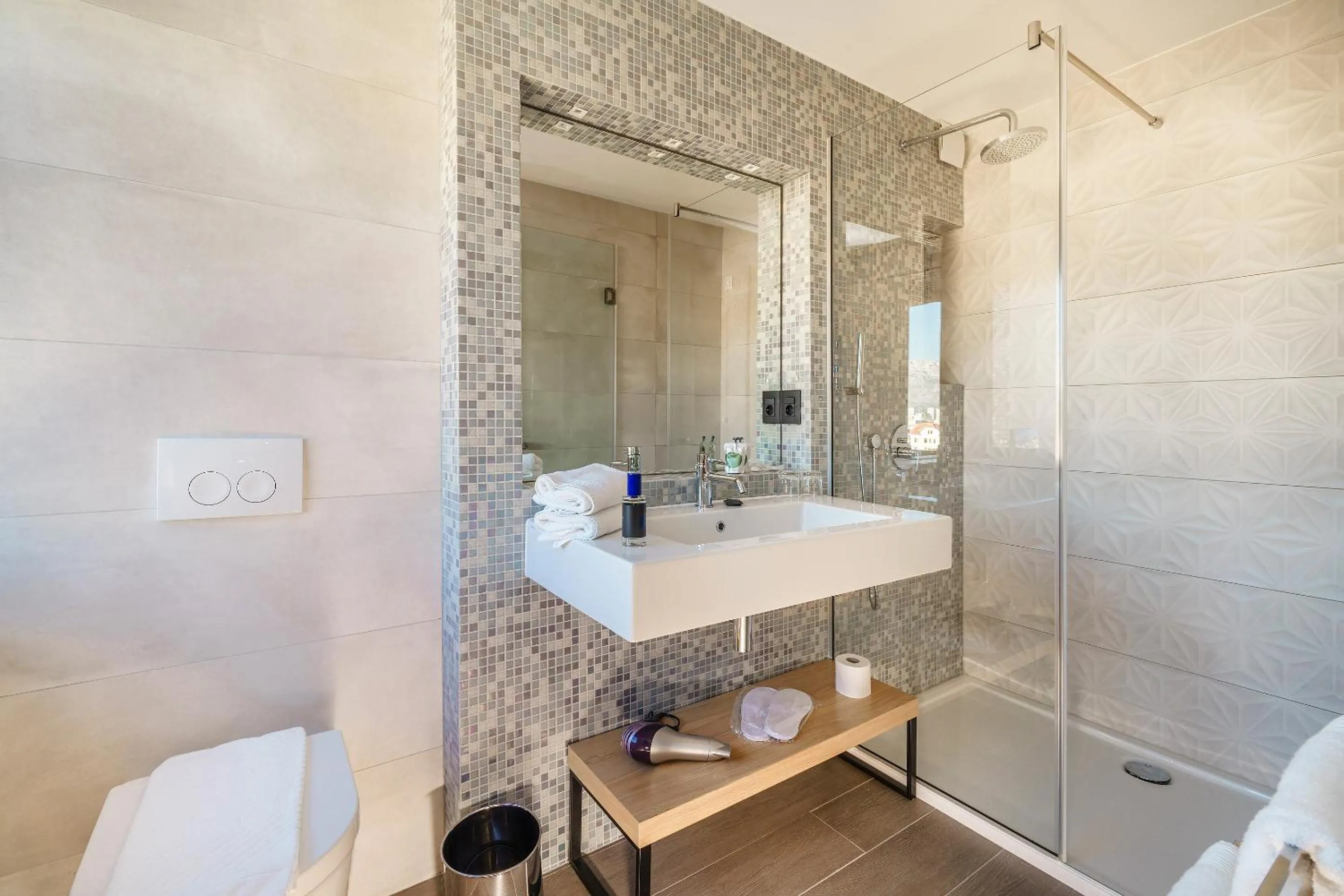 Bathroom in The View Luxury Rooms