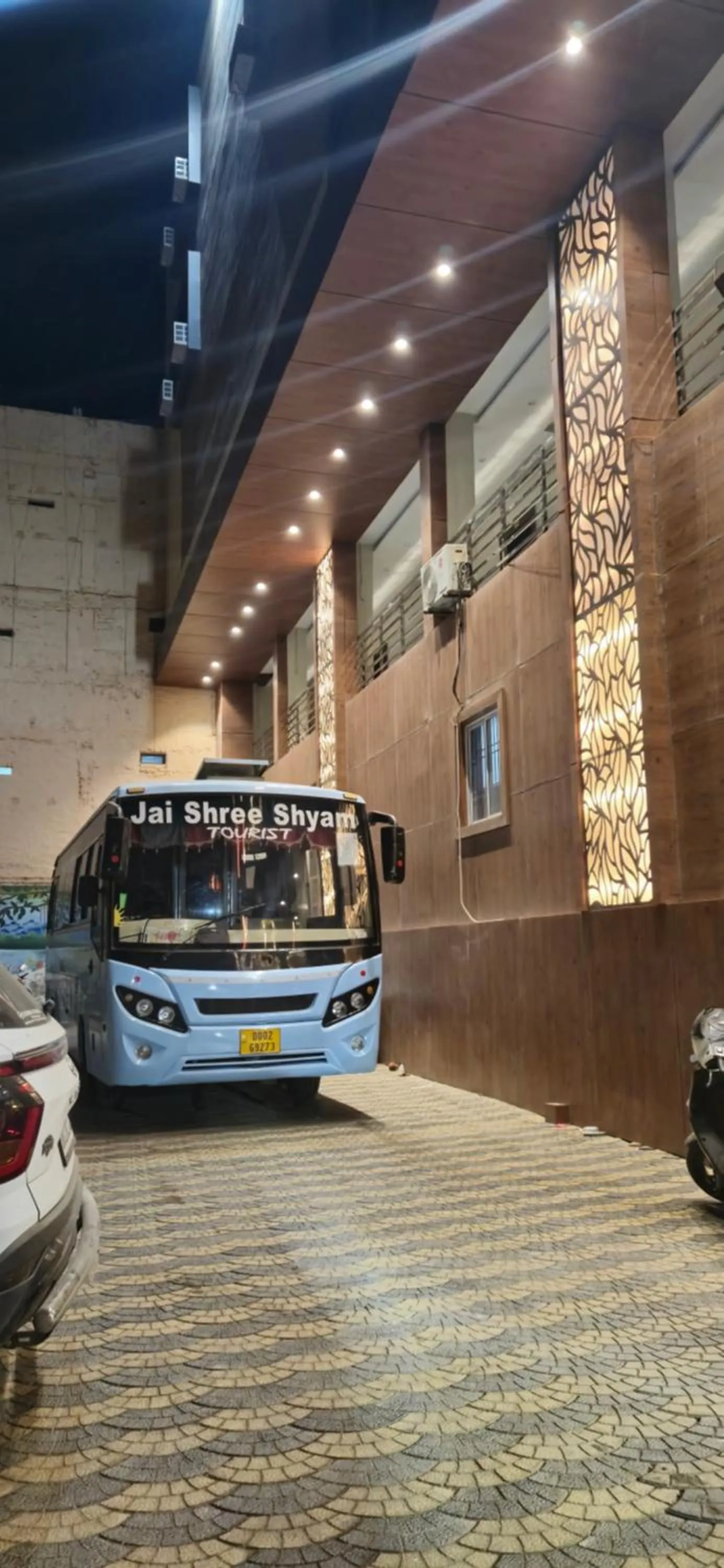 Parking in Hotel Kusum Palace