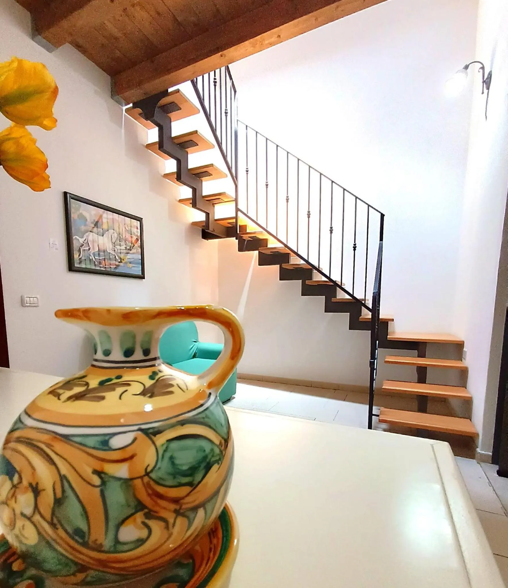 Living room in Morfeo Charming Rooms & Relax