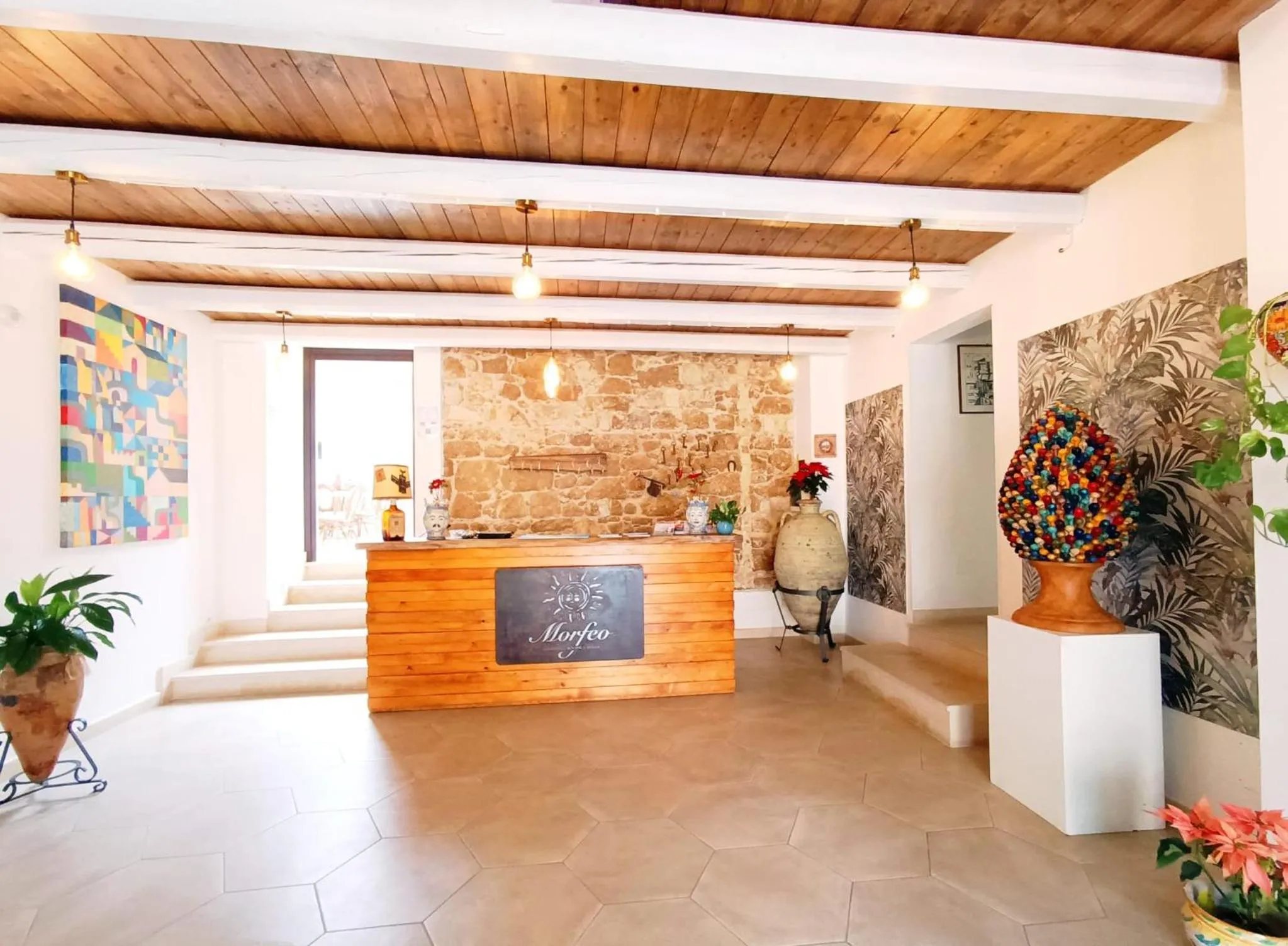 Lobby or reception in Morfeo Charming Rooms & Relax