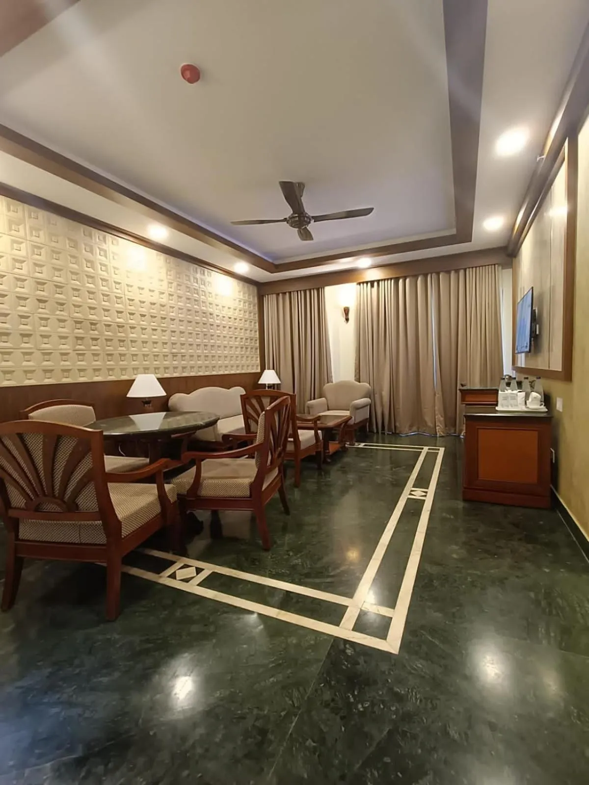 Living room in KTDC Tea county