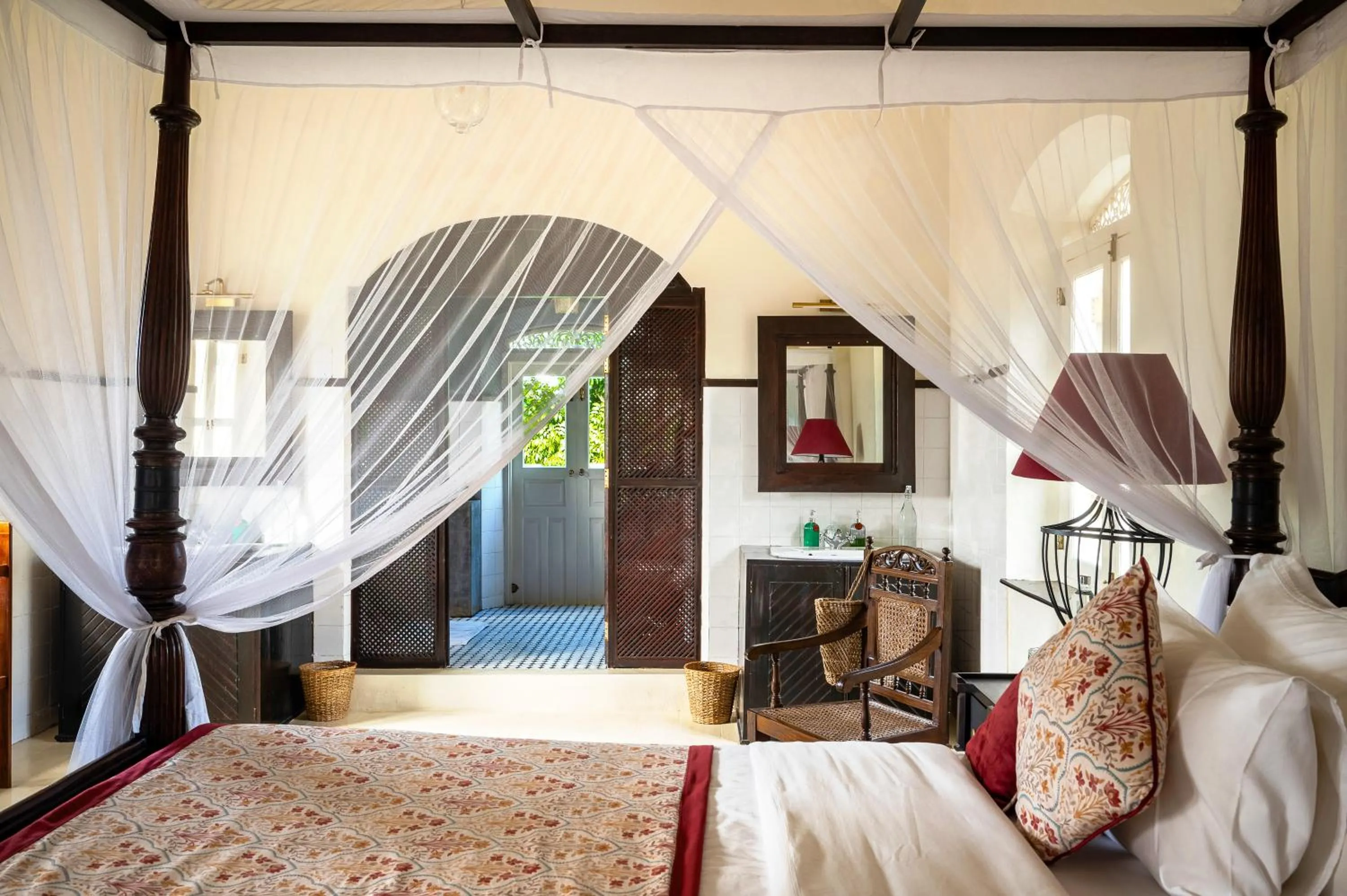 Bed in The Sun House