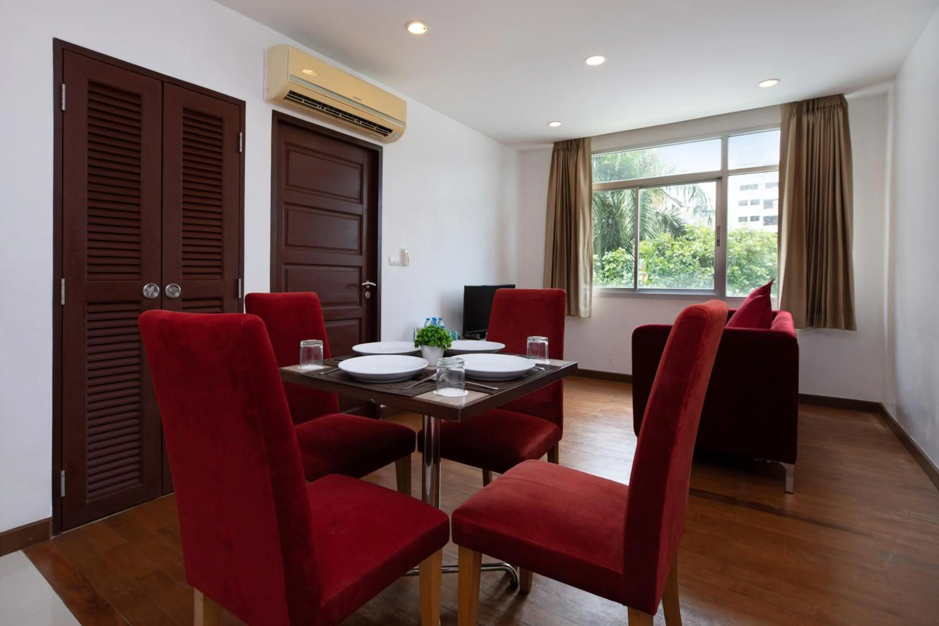 Living room in iCheck inn Residences Patong