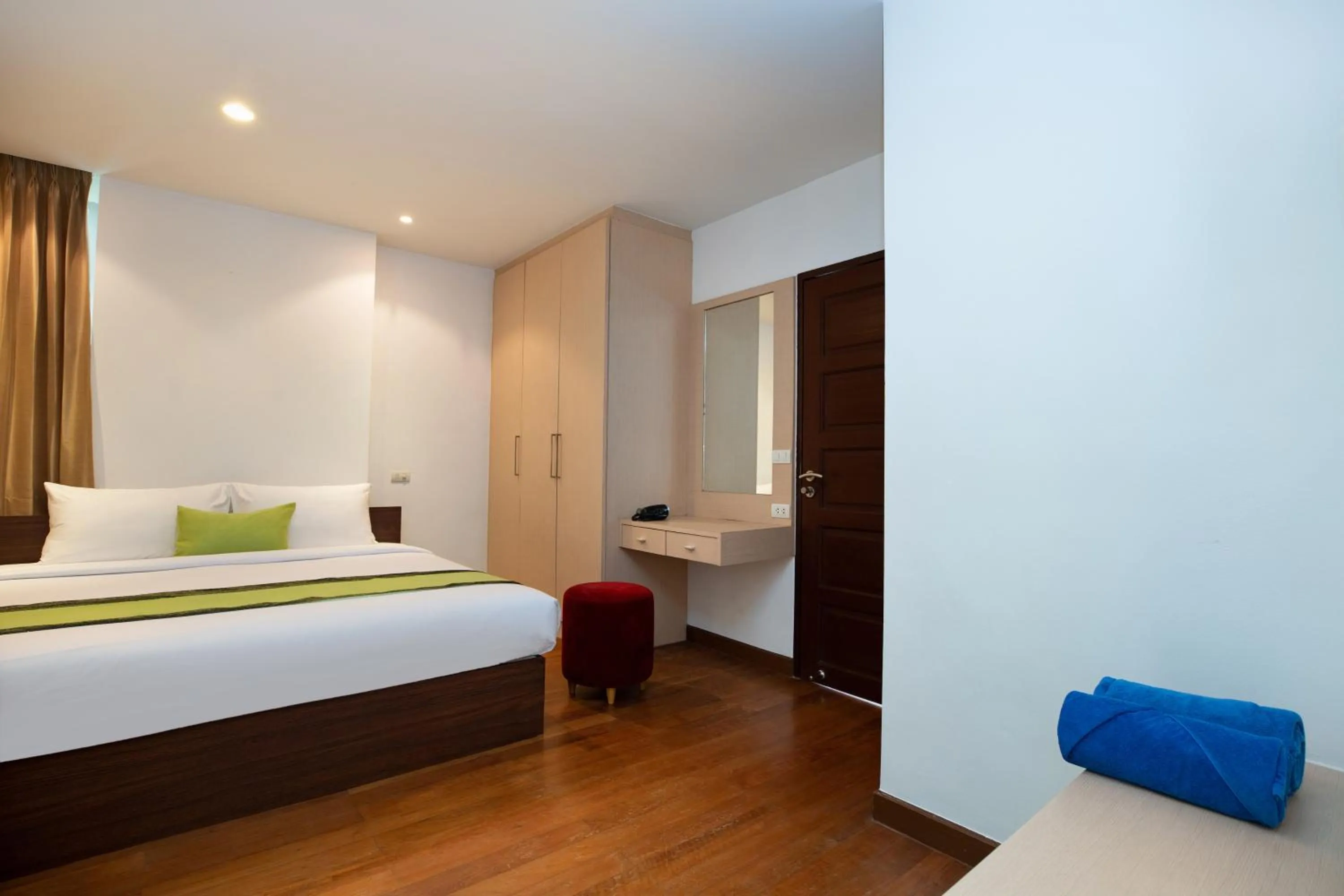 Bed in iCheck inn Residences Patong