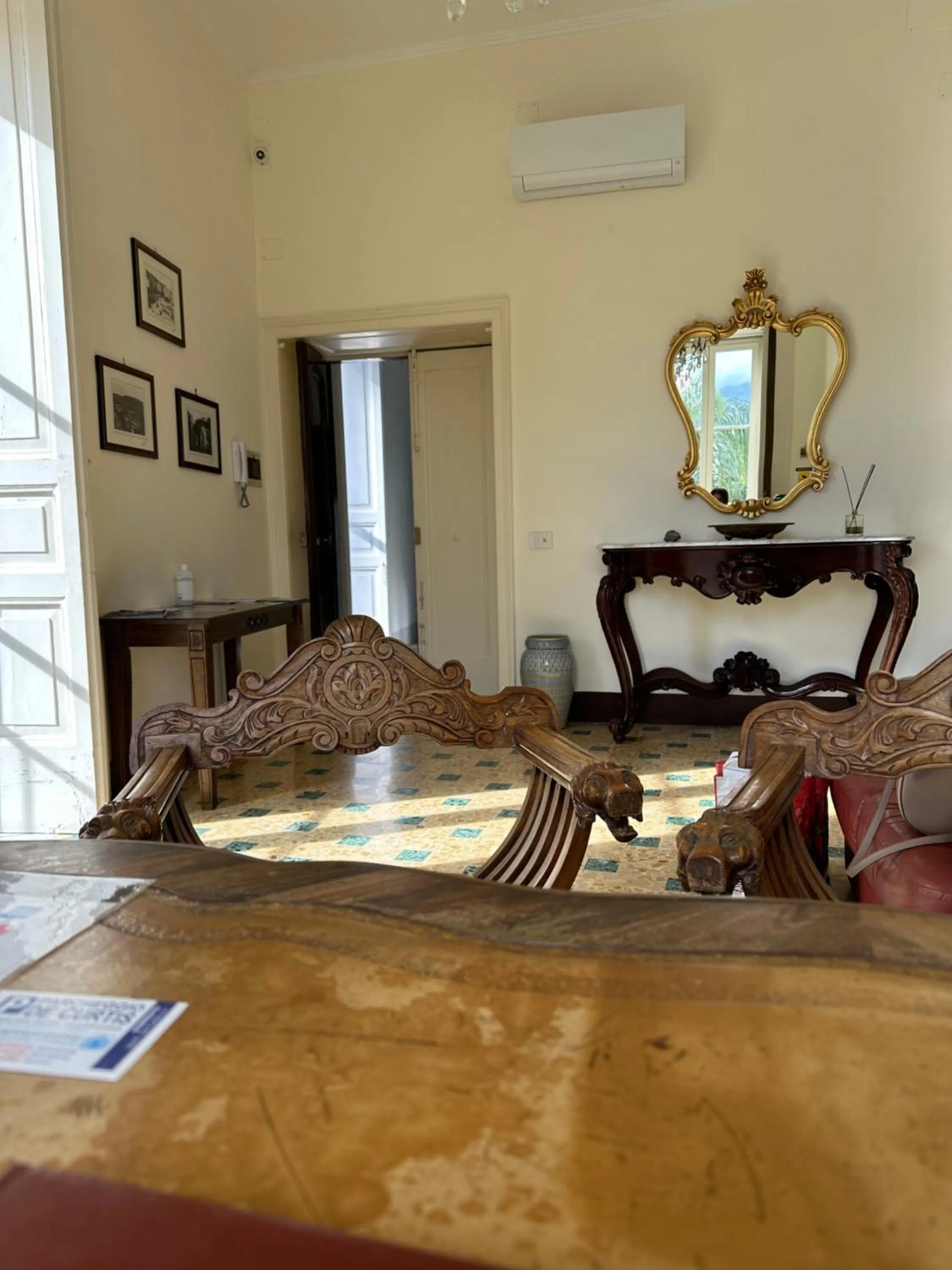 Lobby or reception in Maison D'Art