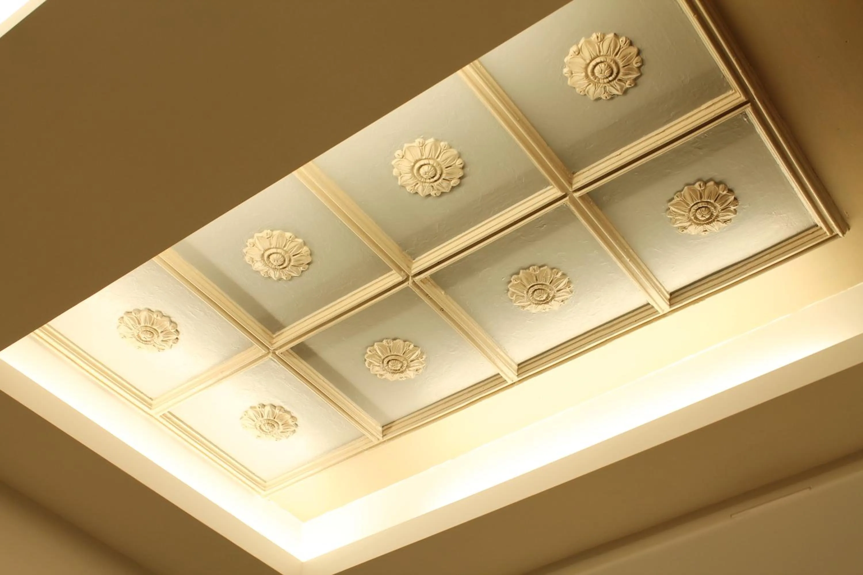 Decorative detail in Roma Art Rooms