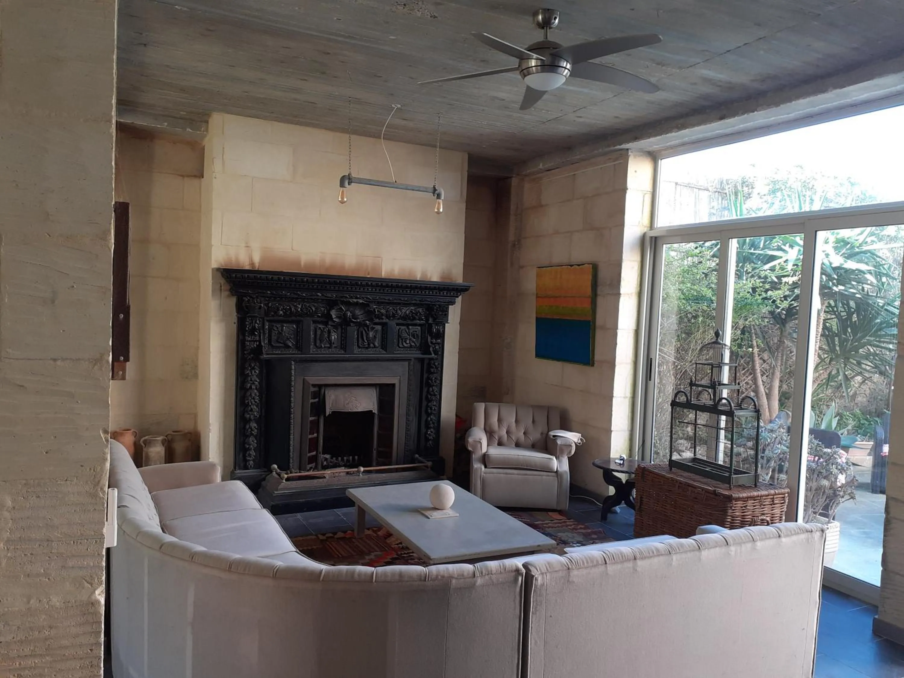 Seating area in Charming B&B Dar Ta Zeppi