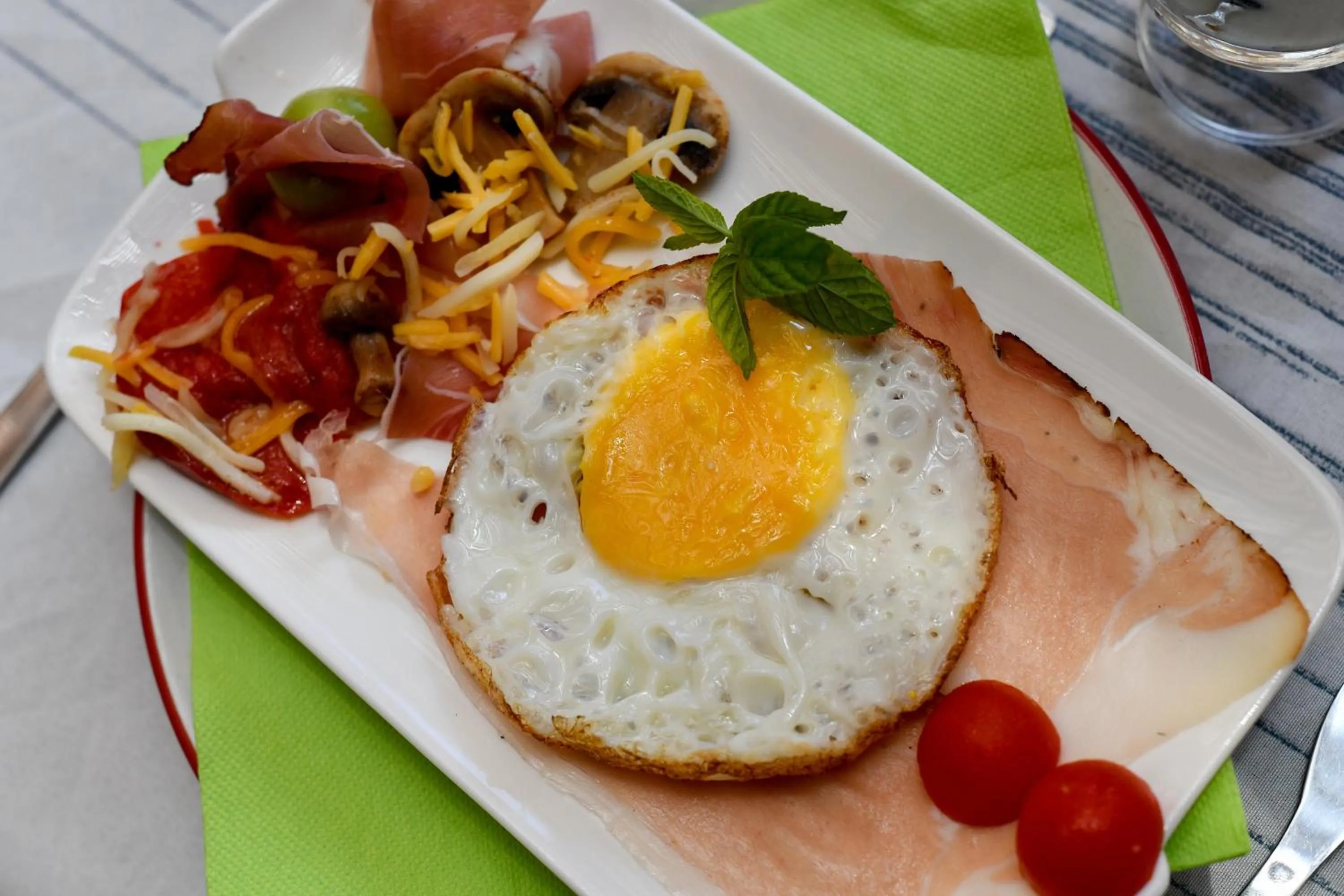 Continental breakfast in Charming B&B Dar Ta Zeppi