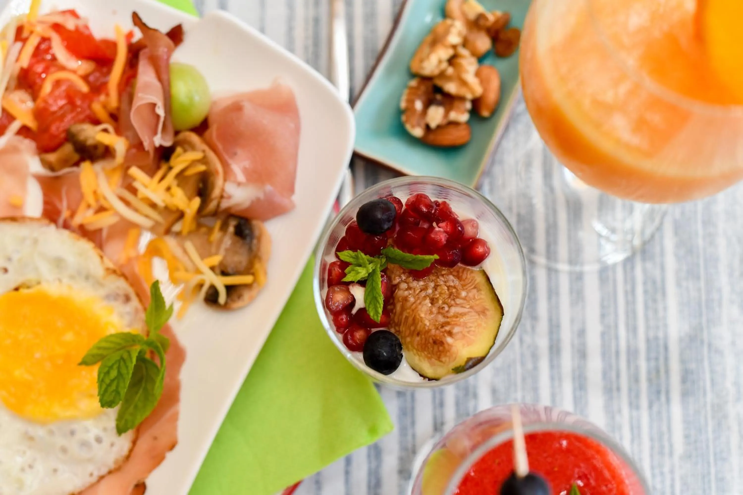 Continental breakfast in Charming B&B Dar Ta Zeppi