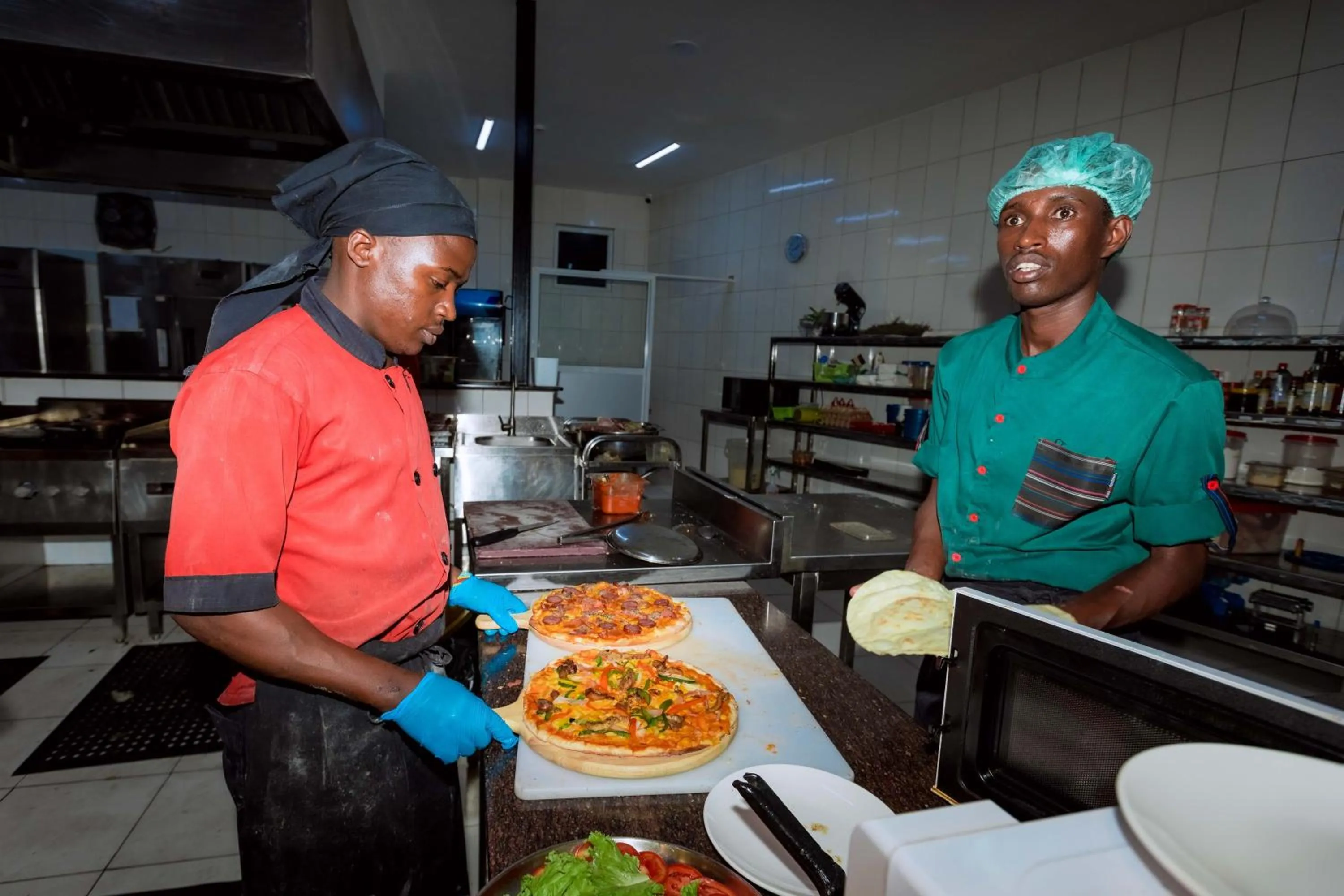 Food in The Hut Restaurant & Boutique Hotel