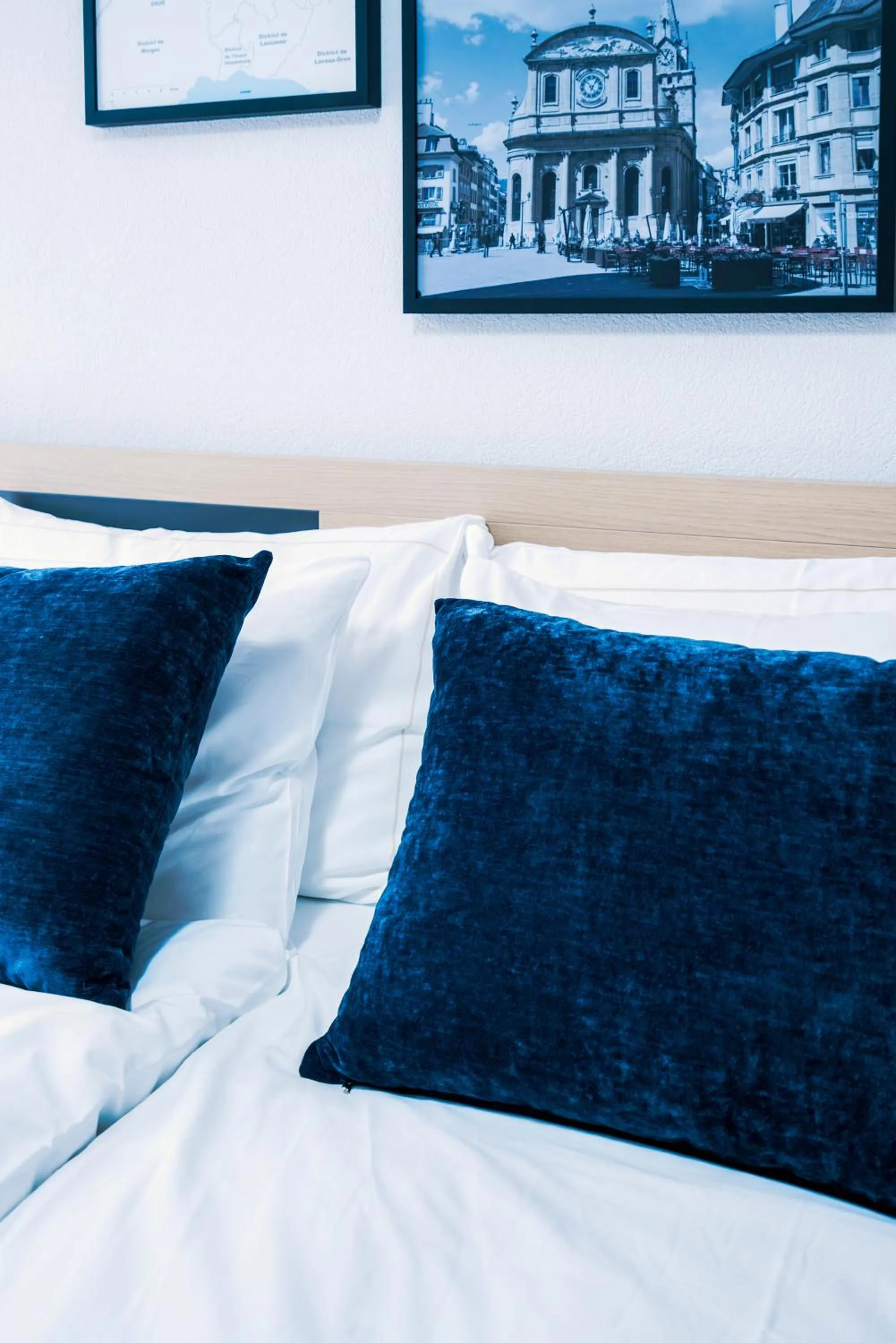 Decorative detail, Bed in YParc Hôtel