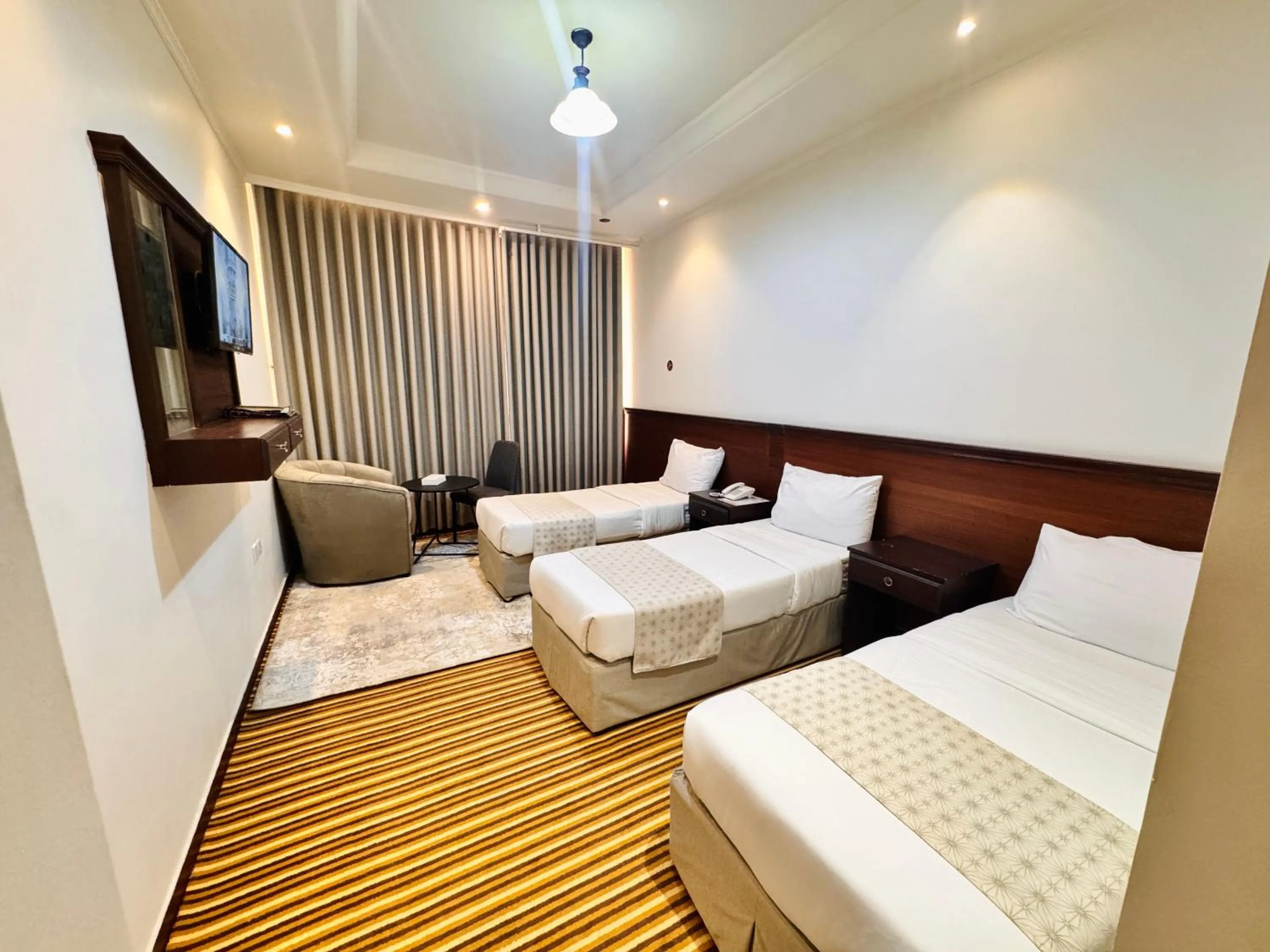 Bed in Cent Al Khair Hotel Makkah