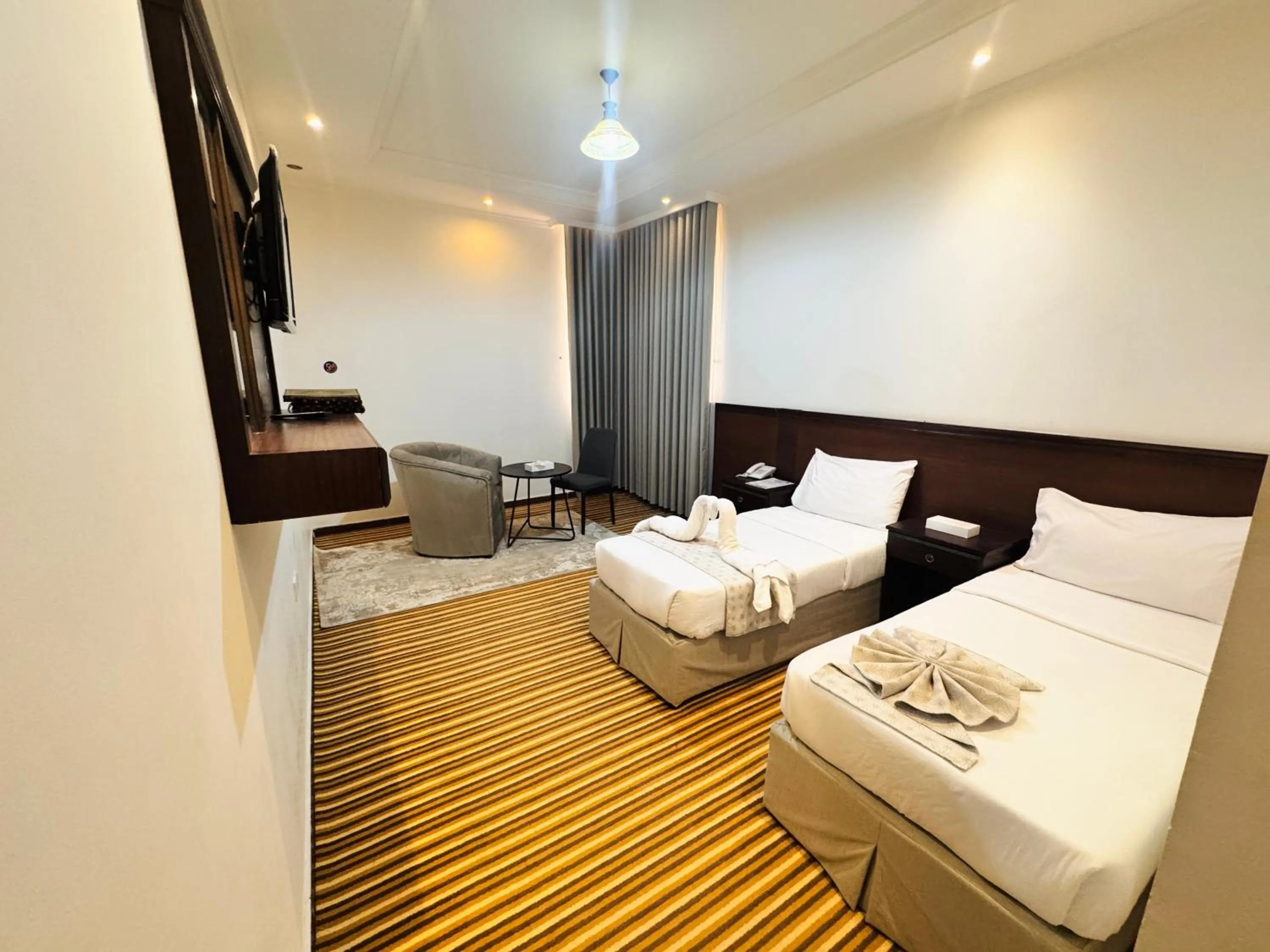 Budget Twin Room in Cent Al Khair Hotel Makkah