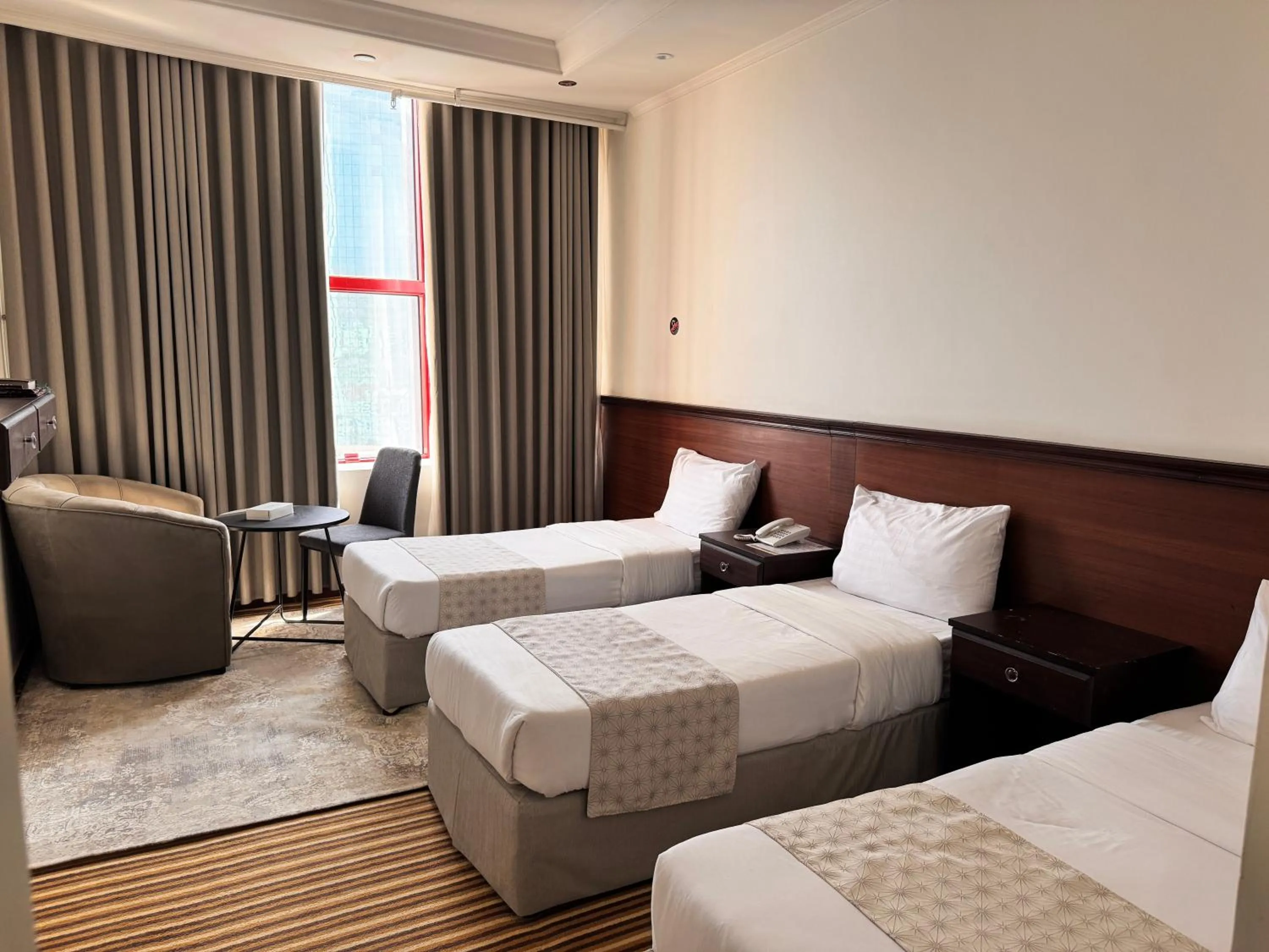 Bed in Cent Al Khair Hotel Makkah