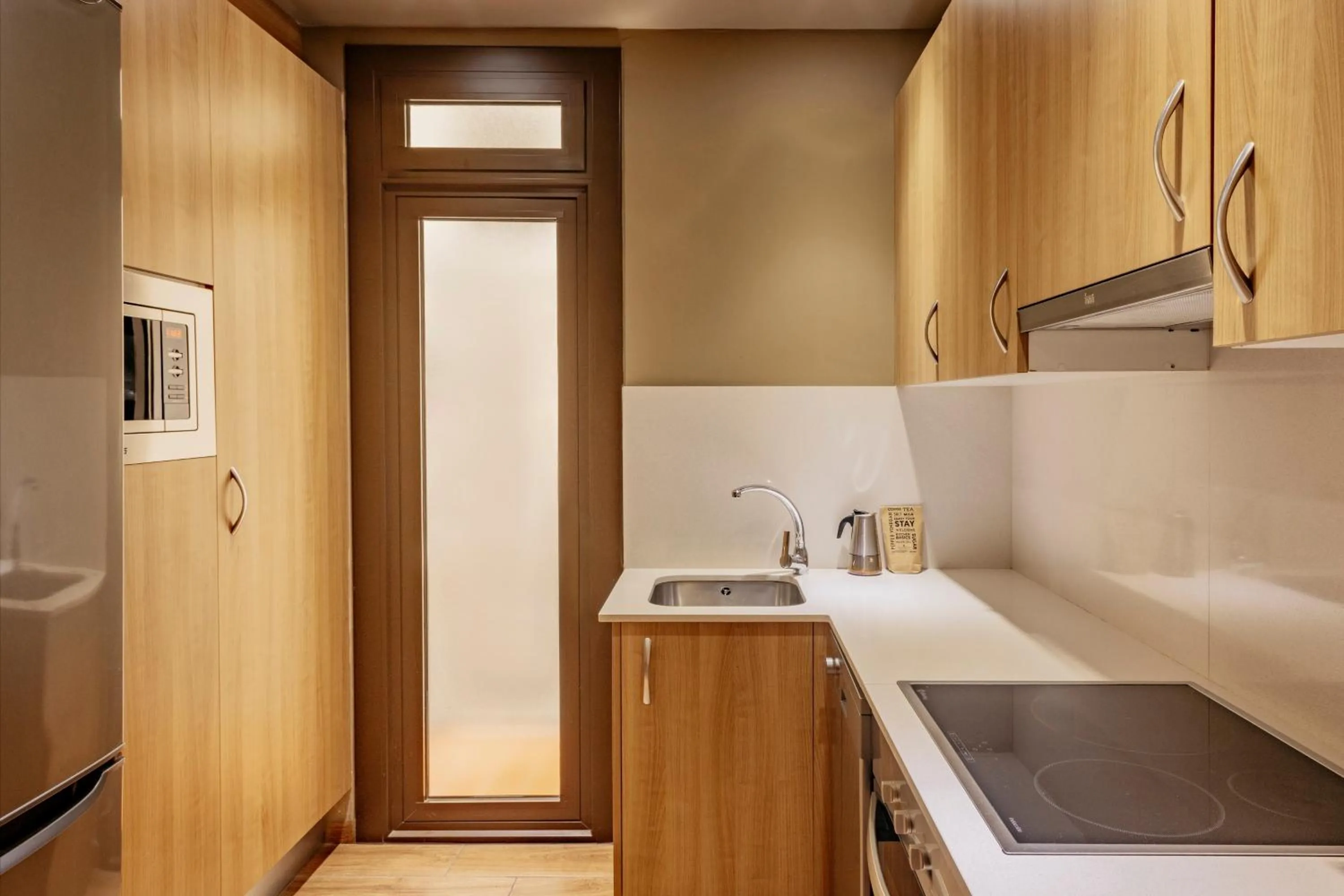 Kitchen or kitchenette in Barcelona Apartment Milà