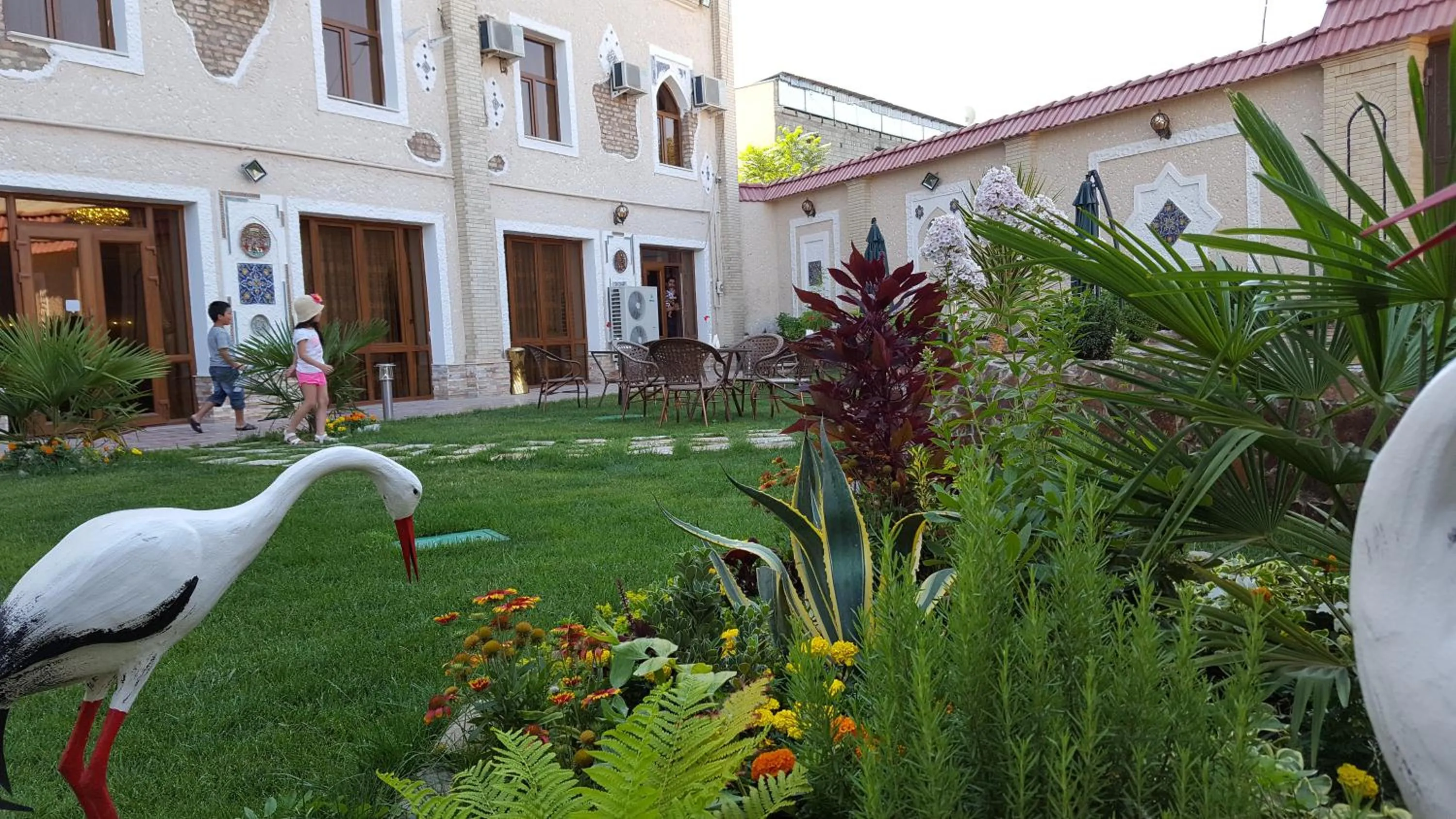Garden in EmirHan Hotel