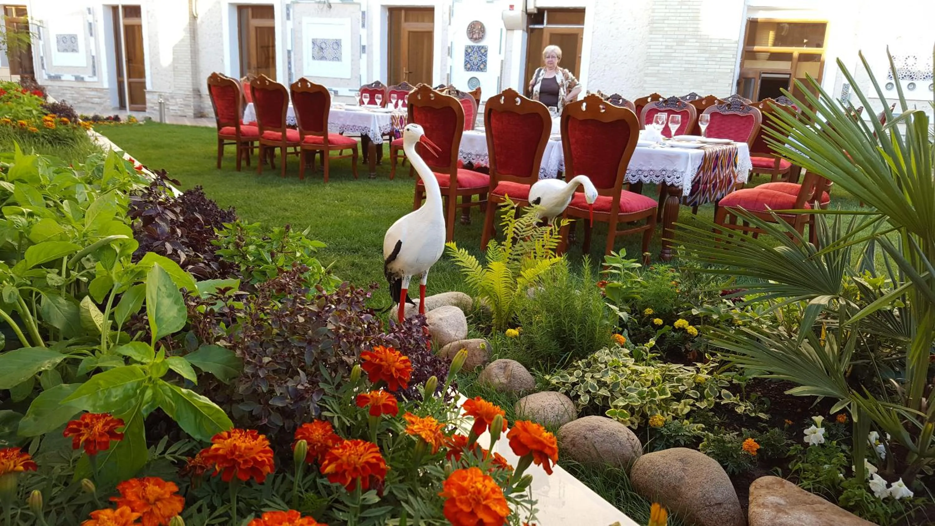 Garden in EmirHan Hotel