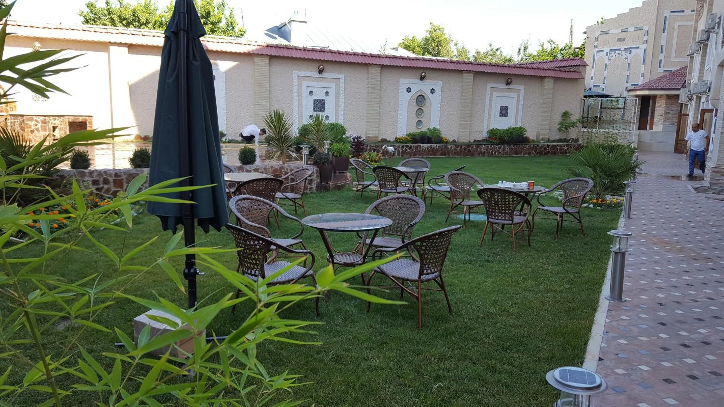 Garden in EmirHan Hotel
