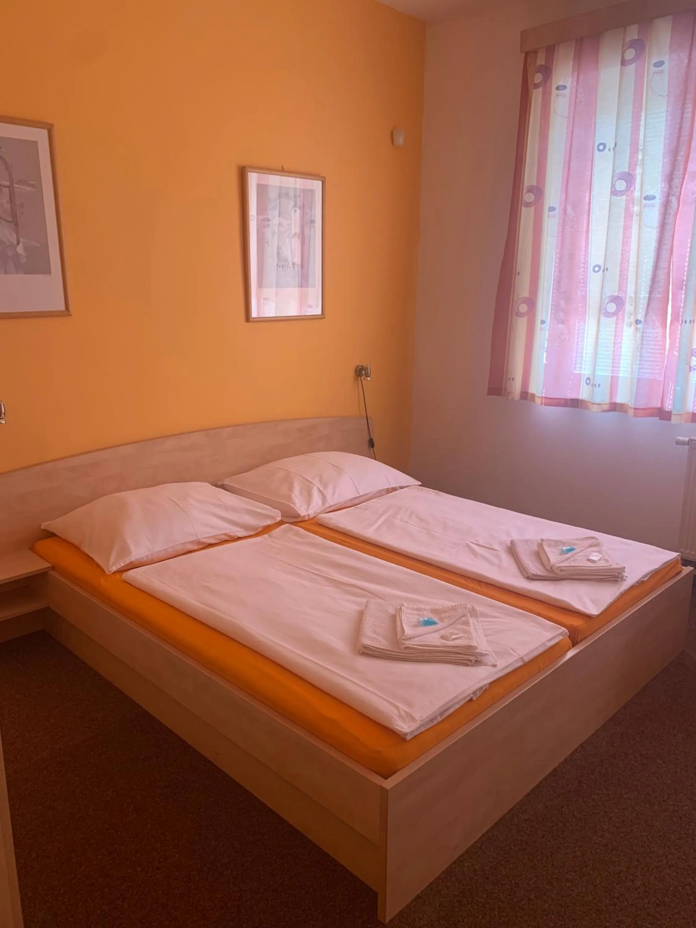 Bed in hotel Sádek