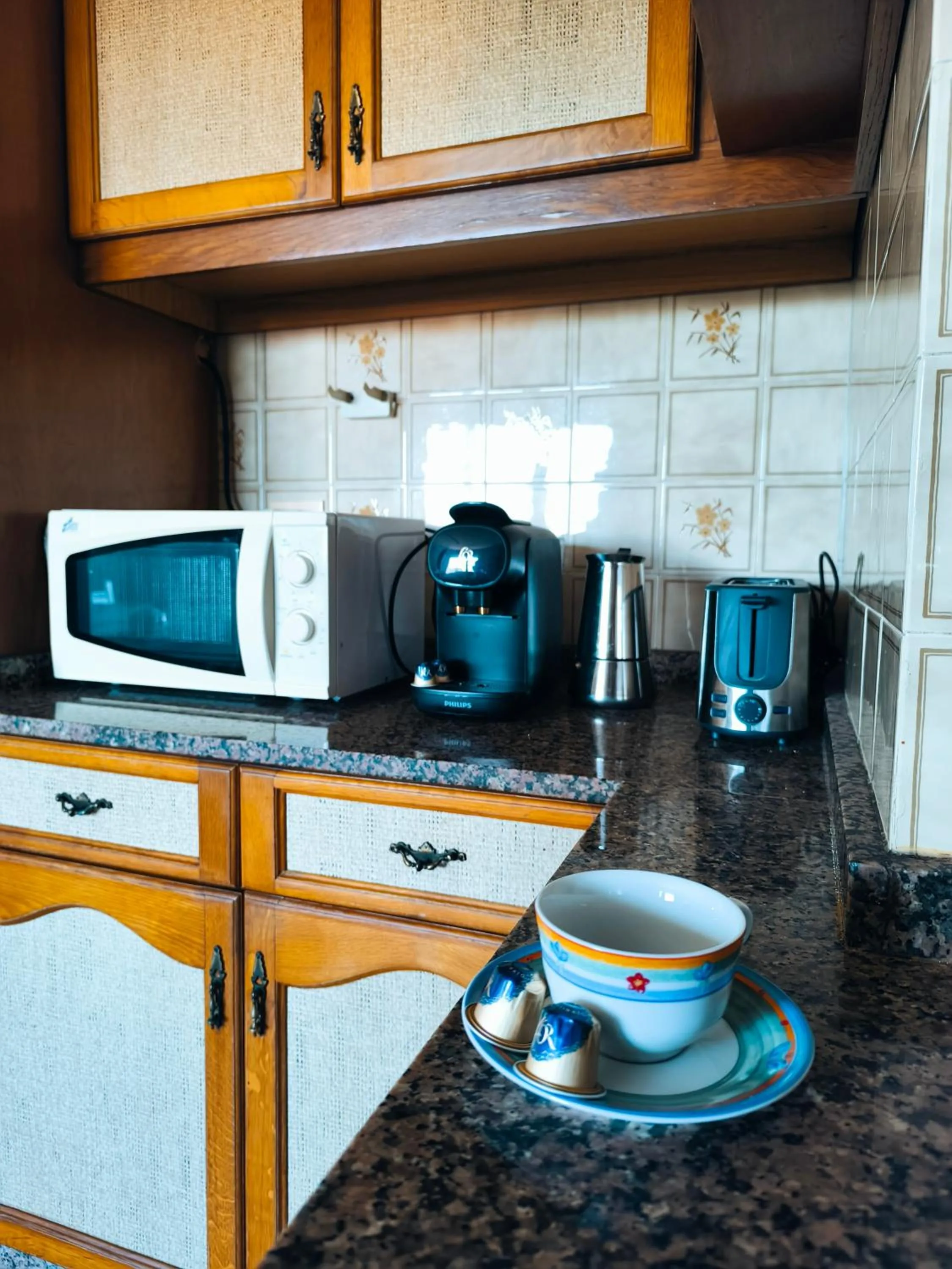Coffee/tea facilities in Arrochela apartamento