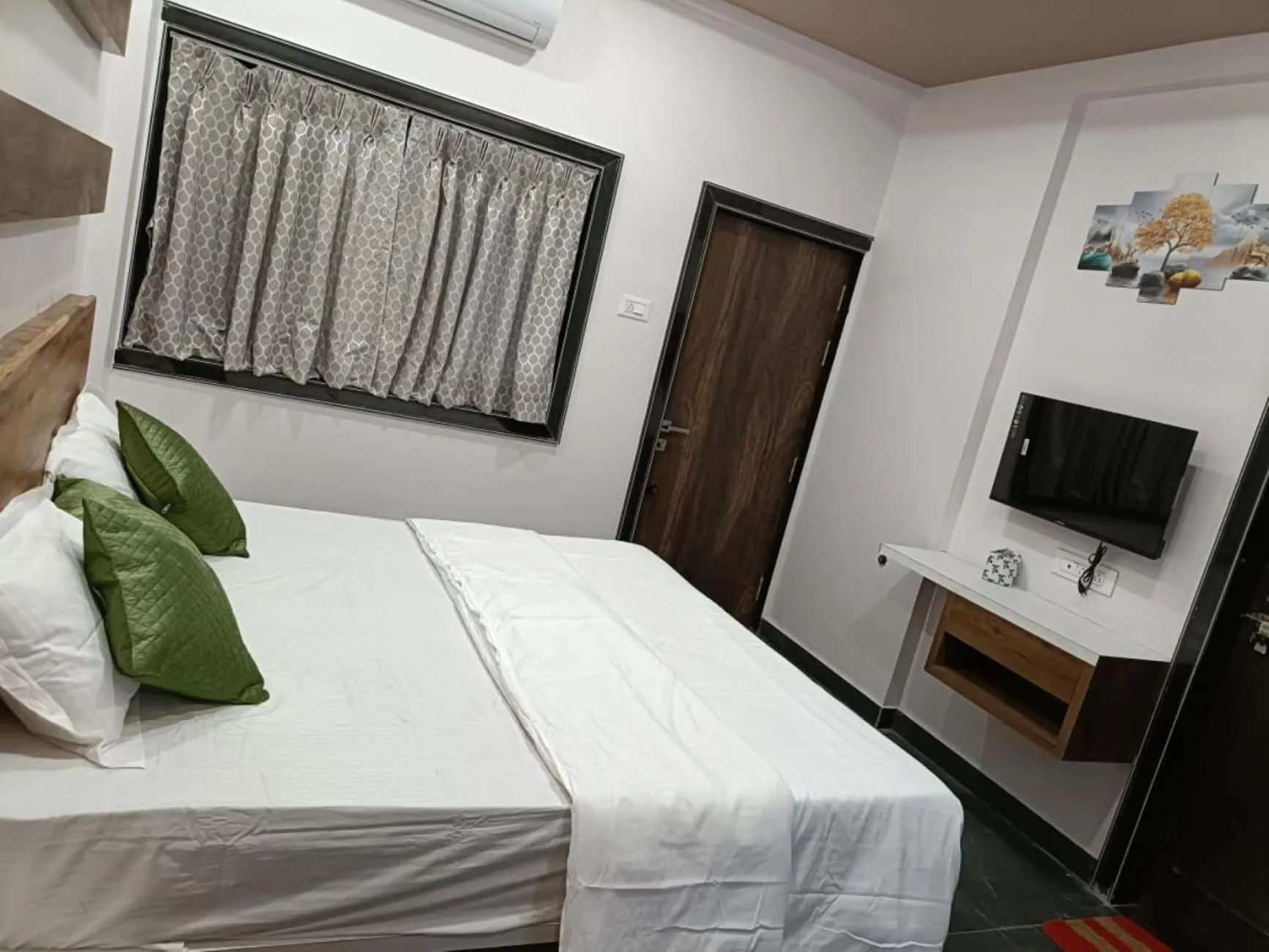 Bed in Hotel Garuda Executive Latur