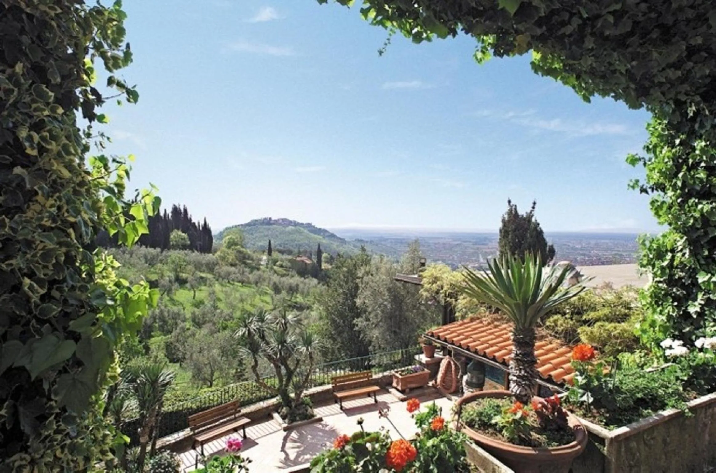 Natural landscape in Albergo Santa Barbara