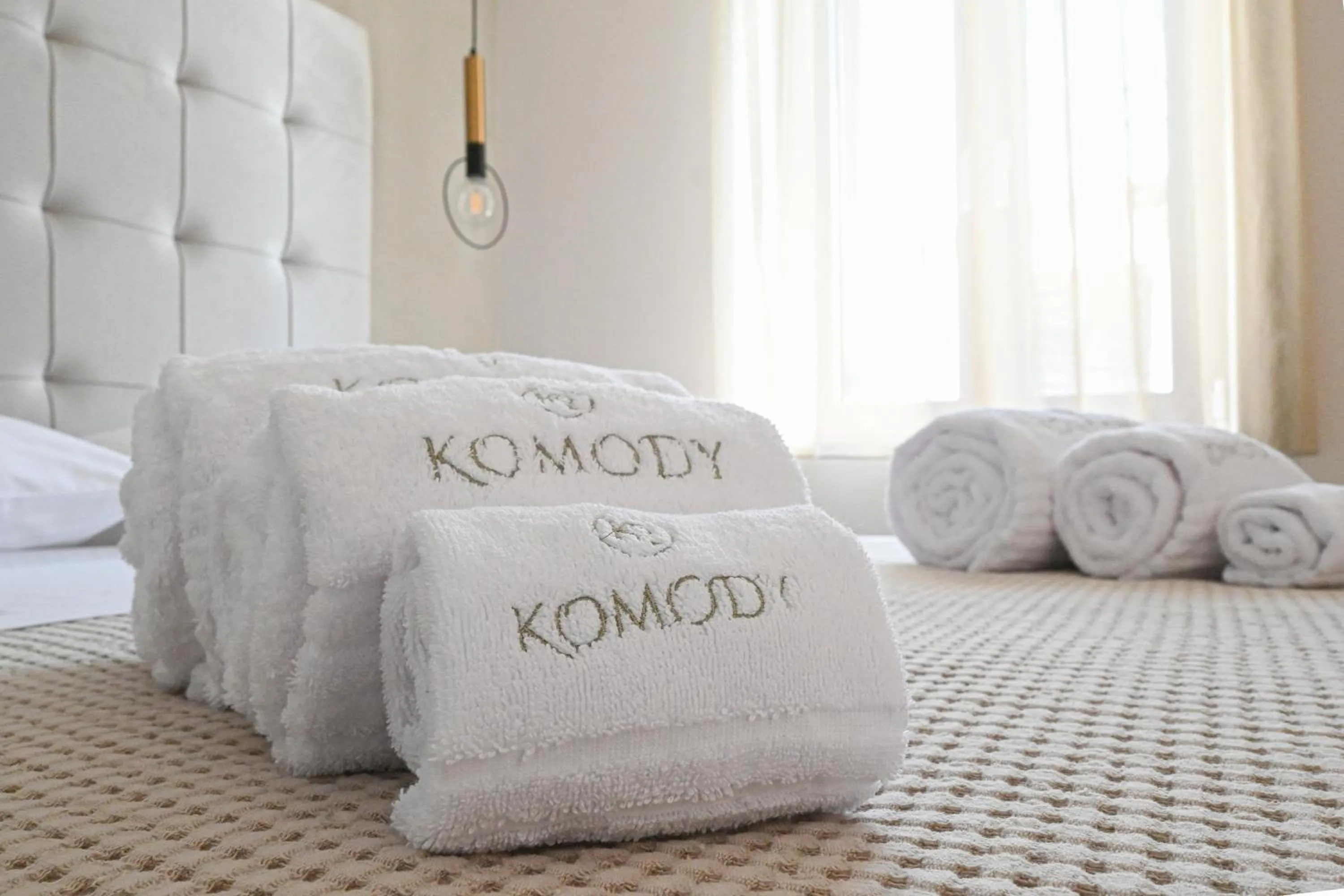 Bedroom, Bed in Komody Apartments