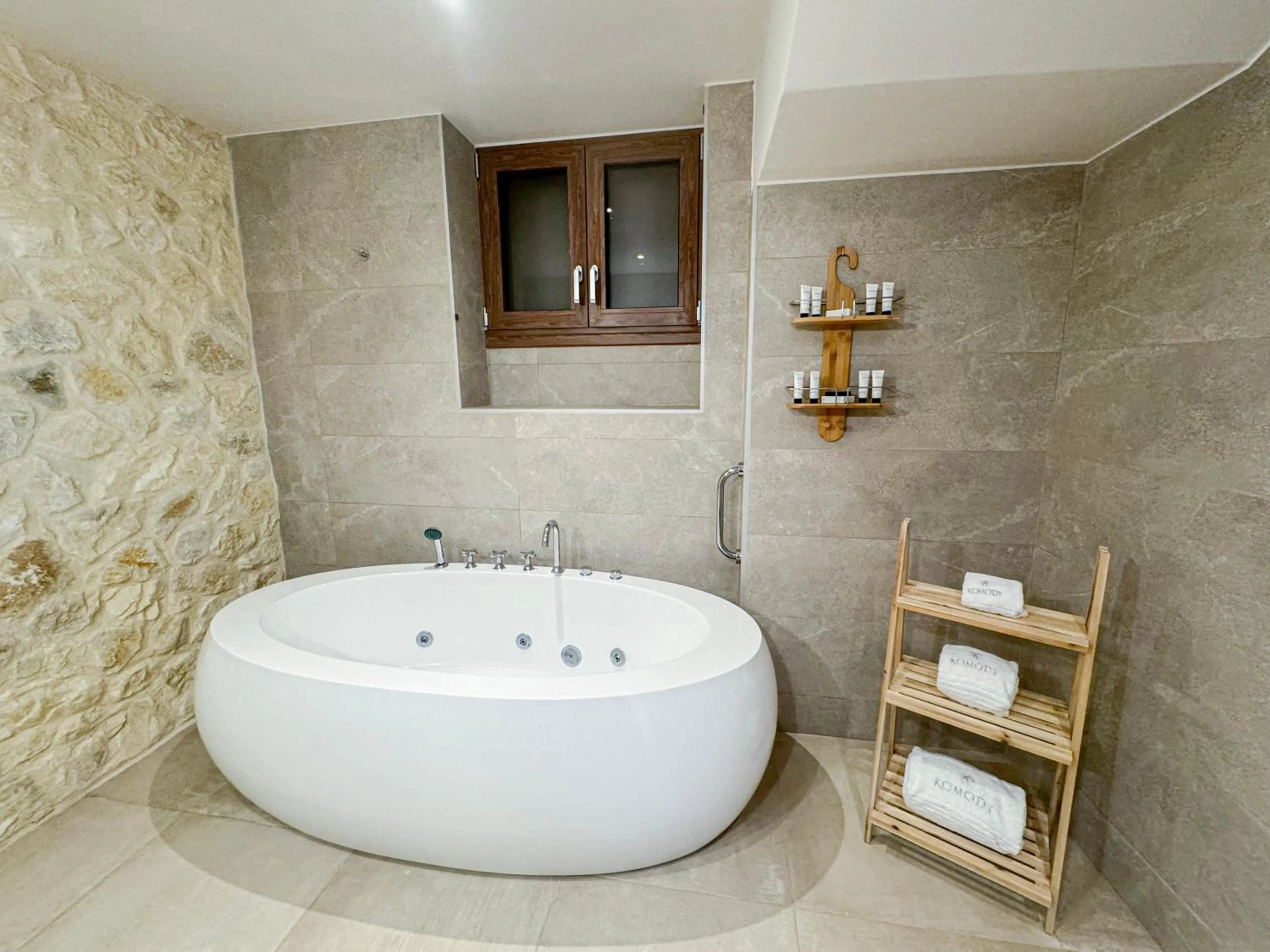 Bathroom in Komody Apartments