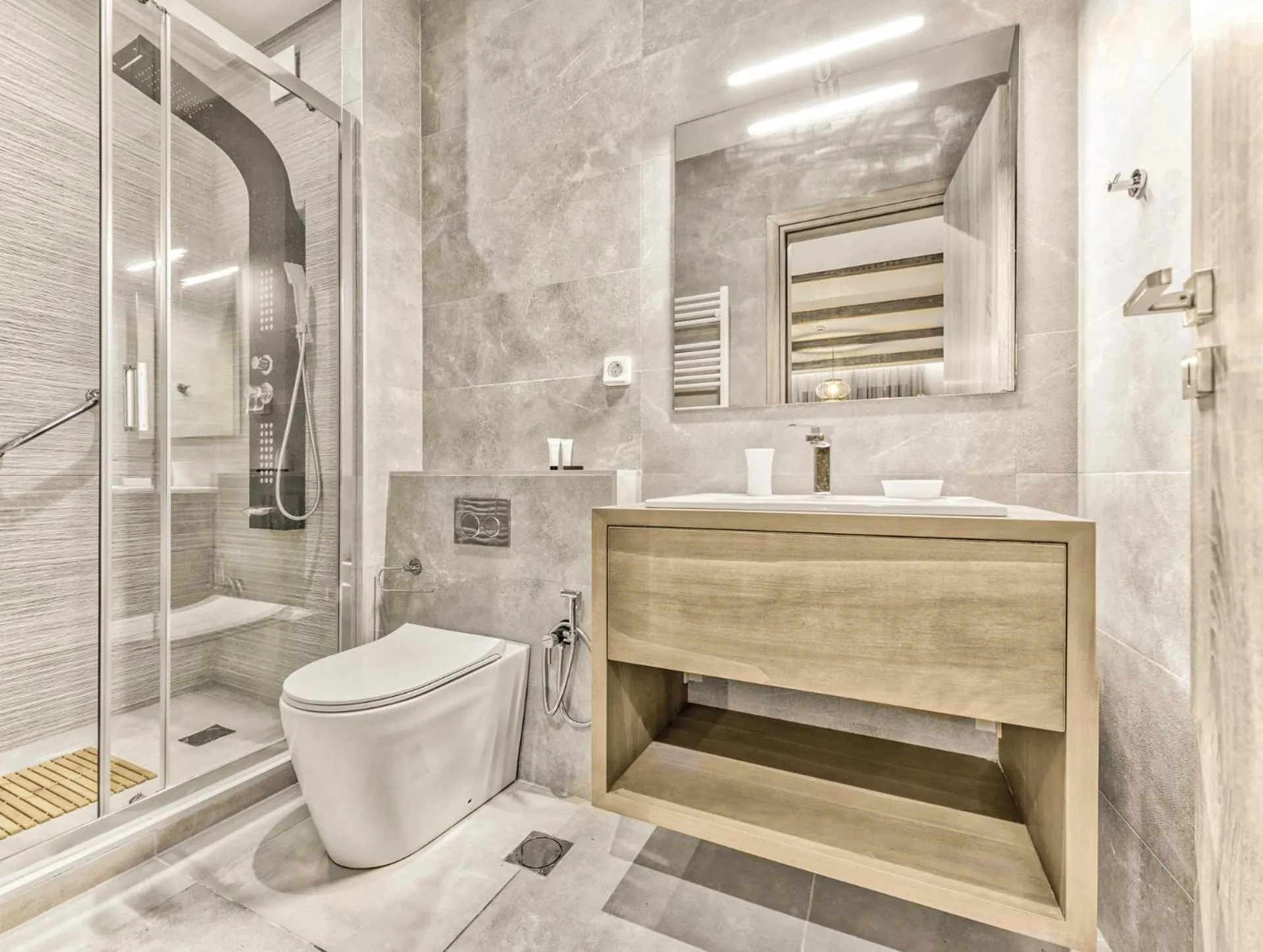 Bathroom in Komody Apartments