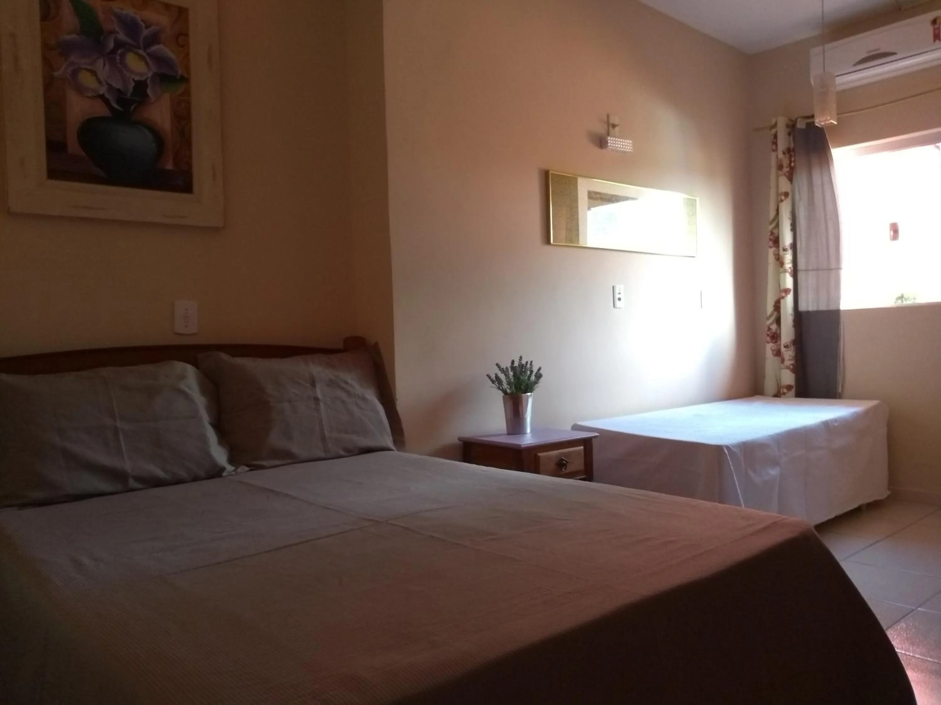 Bed in Pousada São João Batista