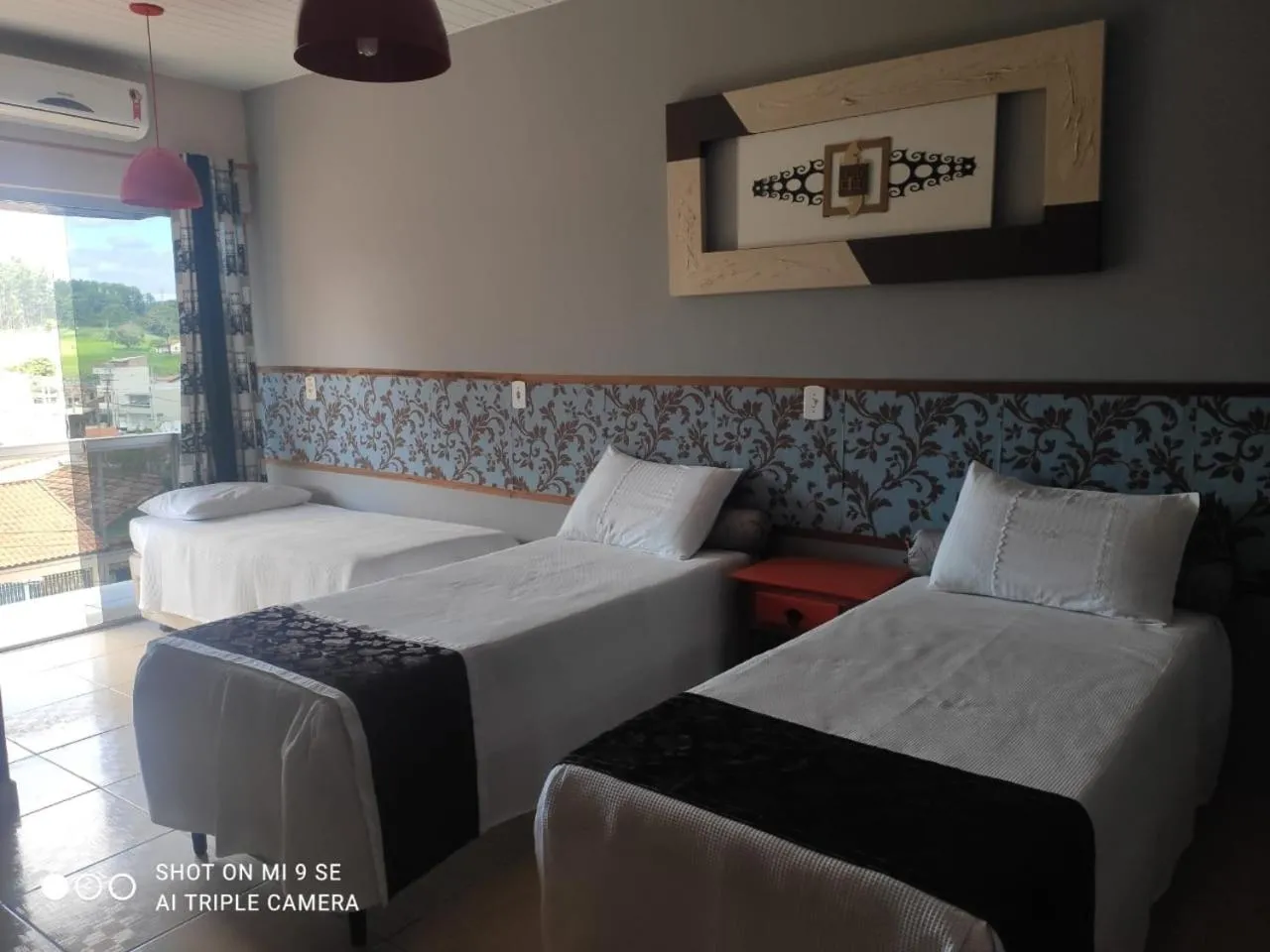 Bed in Pousada São João Batista