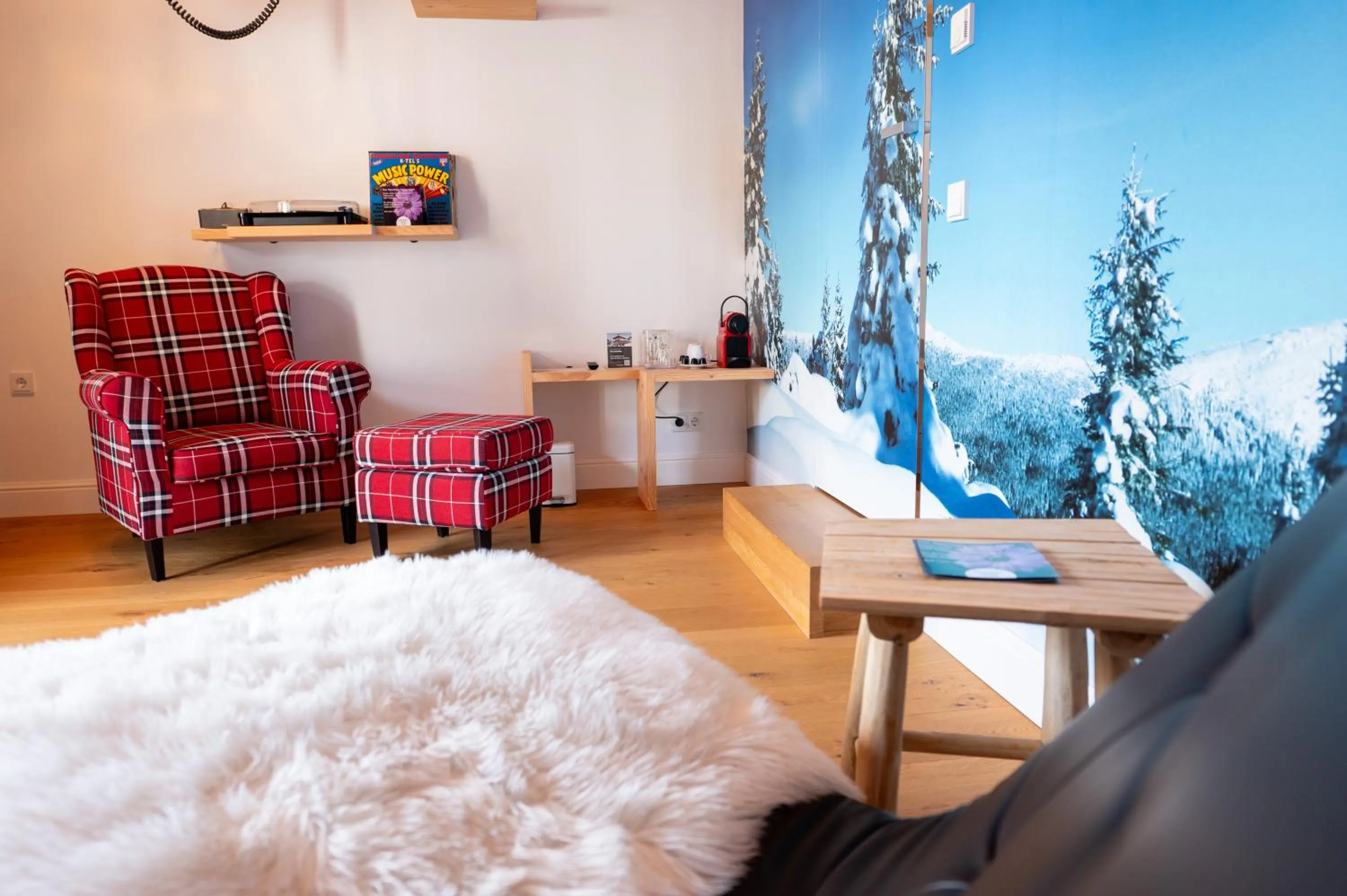 Photo of the whole room in Design Hotel ALPENLIEBE - - - - Boutique-Flair - - - -