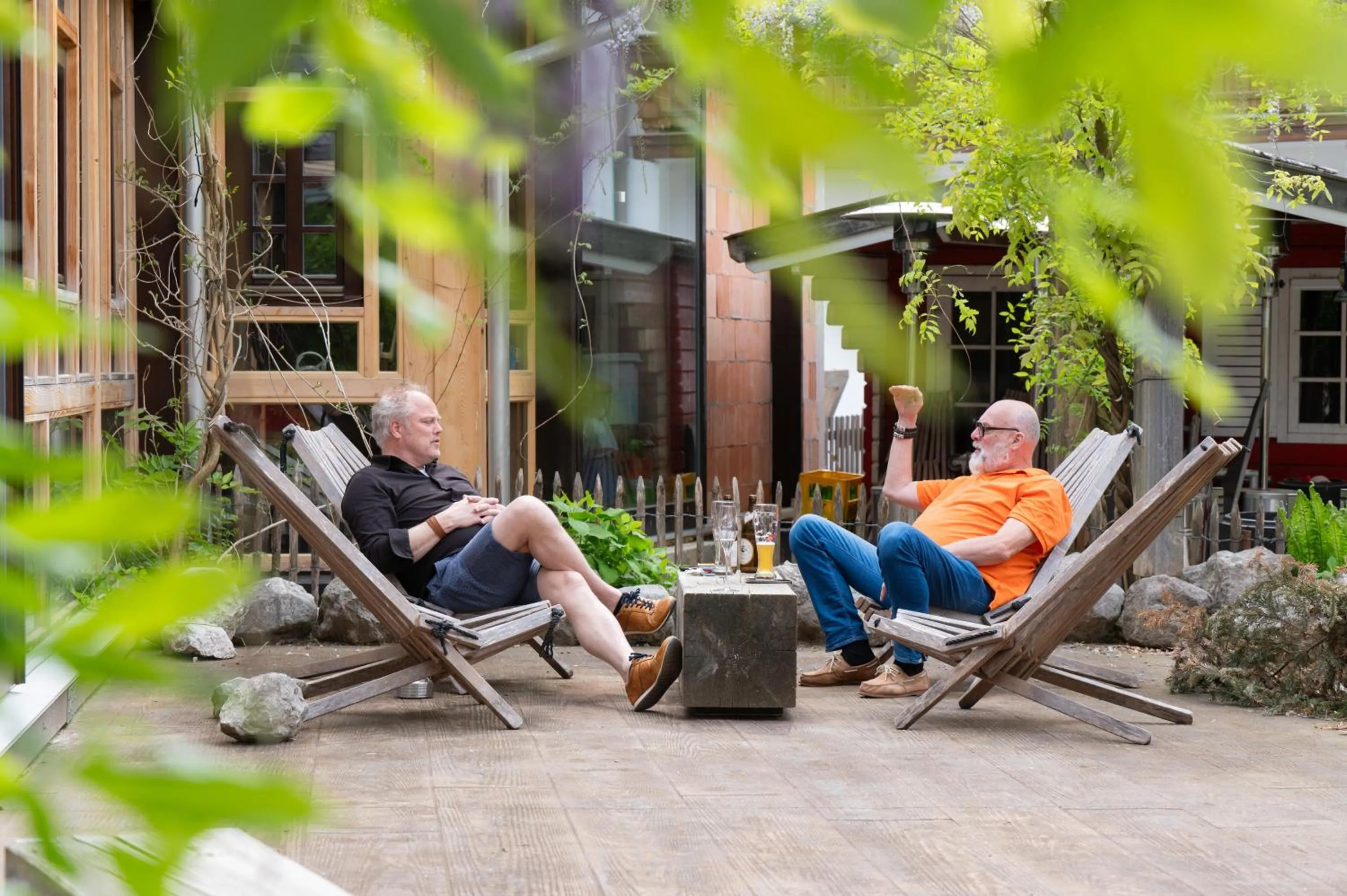 Garden in Design Hotel ALPENLIEBE - - - - Boutique-Flair - - - -