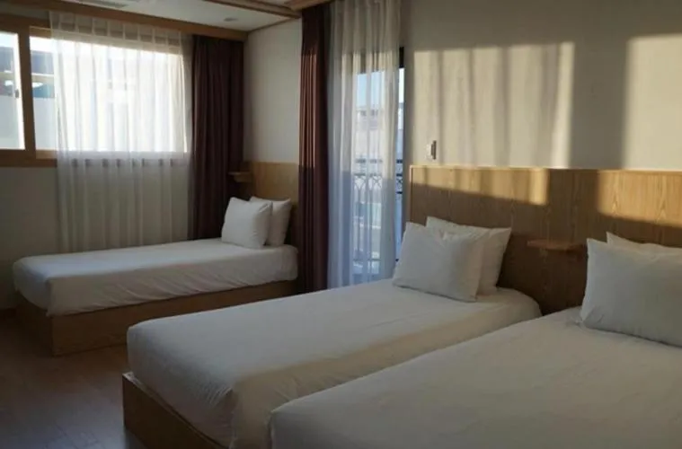 Bed in Soldongsan Stay
