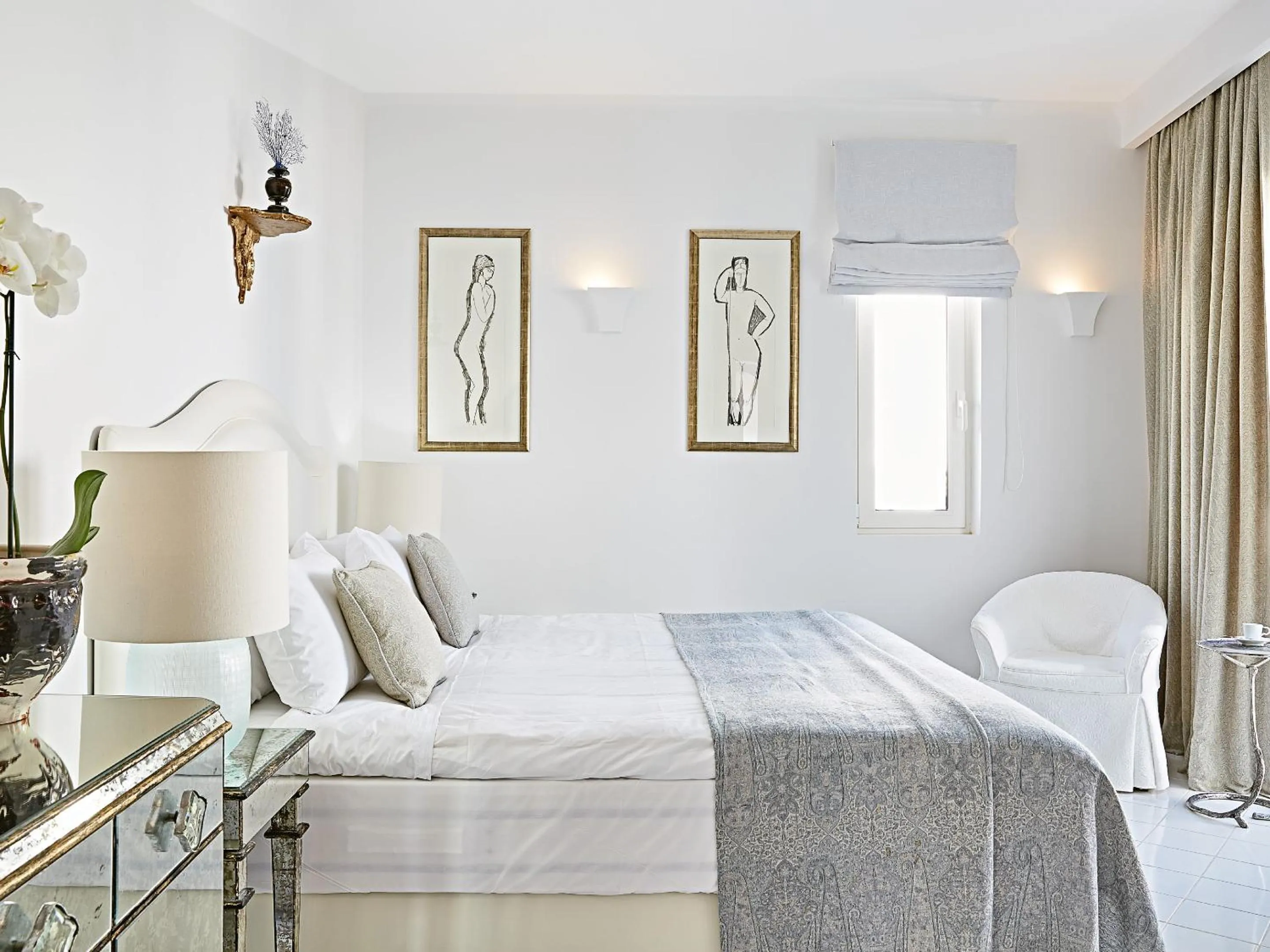 Bed in Caramel, A Grecotel Resort to Live