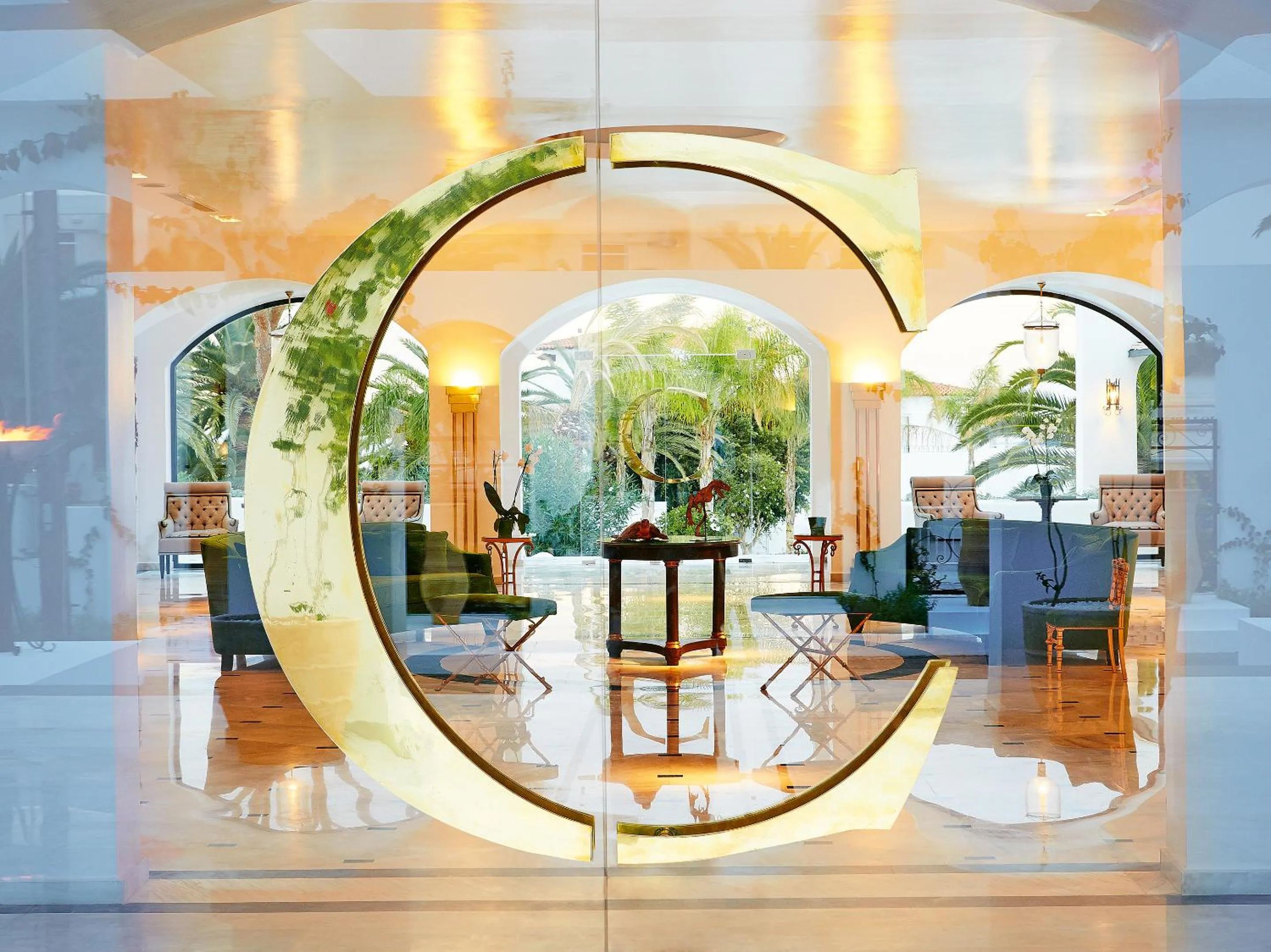 Seating area in Caramel, A Grecotel Resort to Live