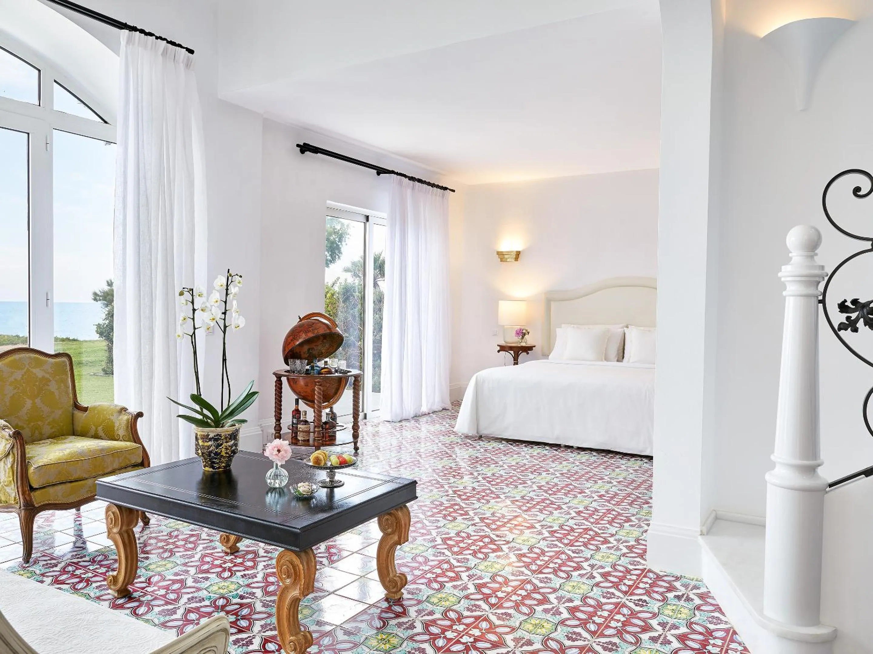 Living room in Caramel, A Grecotel Resort to Live