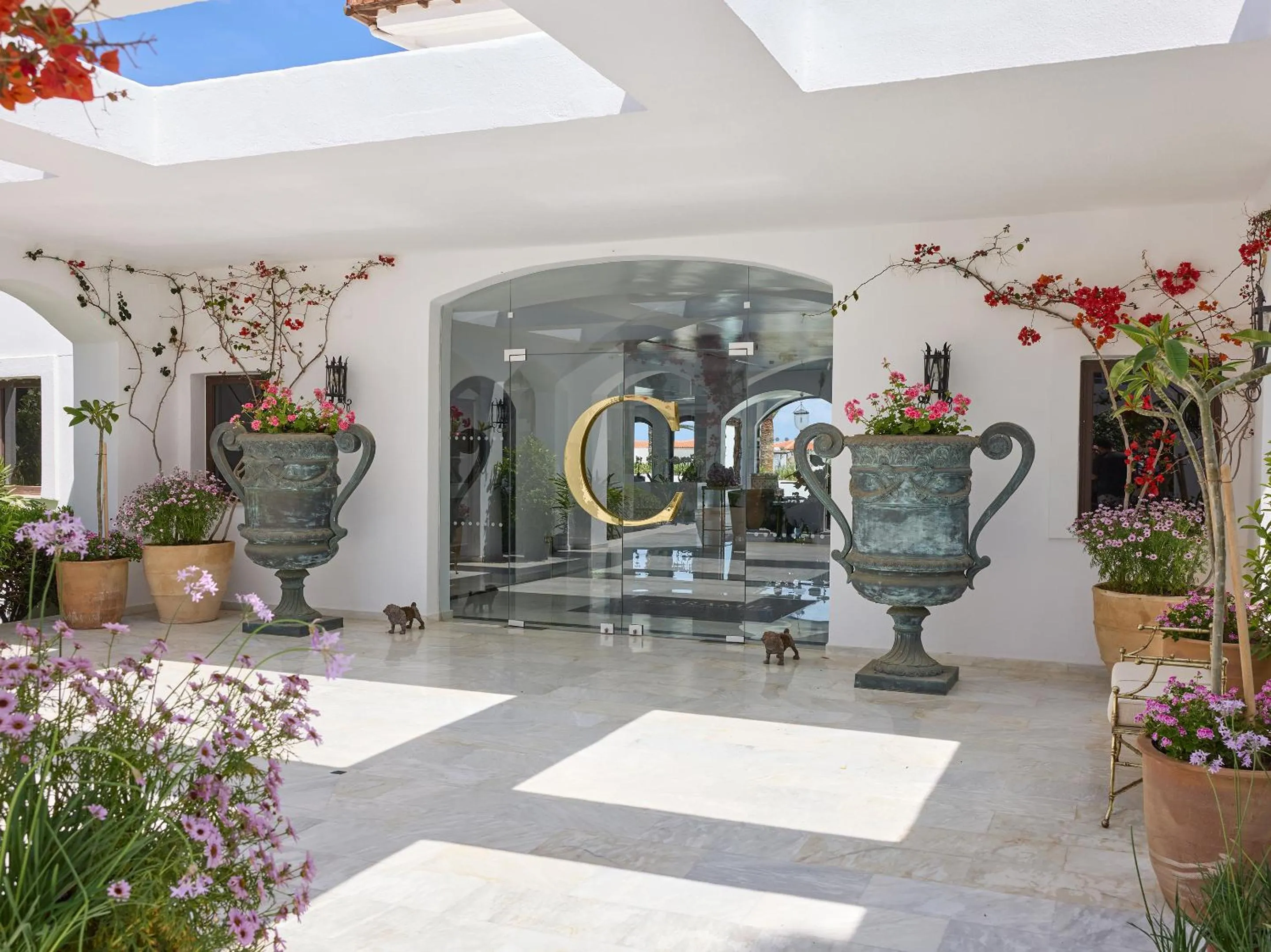 Facade/entrance in Caramel, A Grecotel Resort to Live