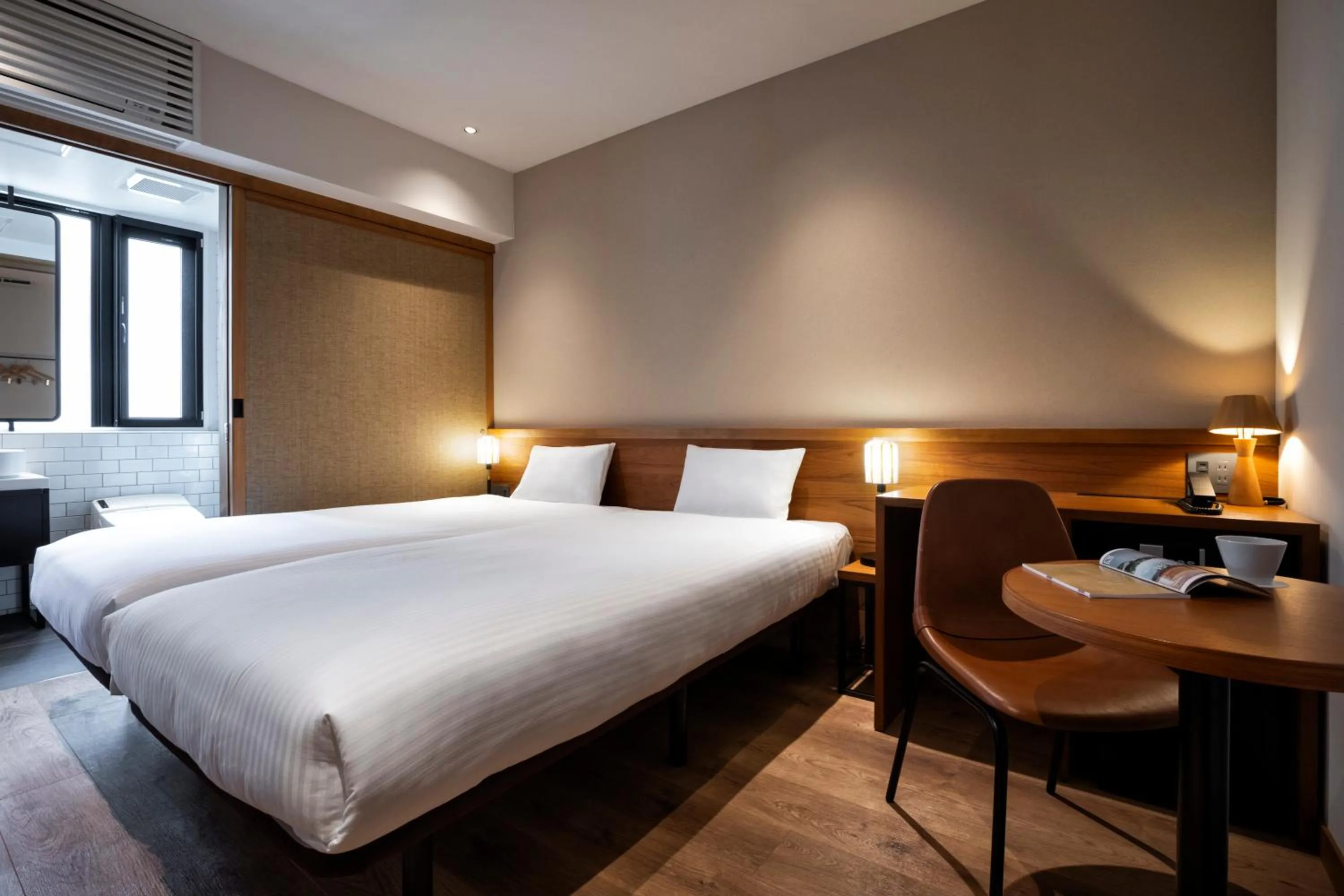 Photo of the whole room, Bed in hotel Bell・Kyoto