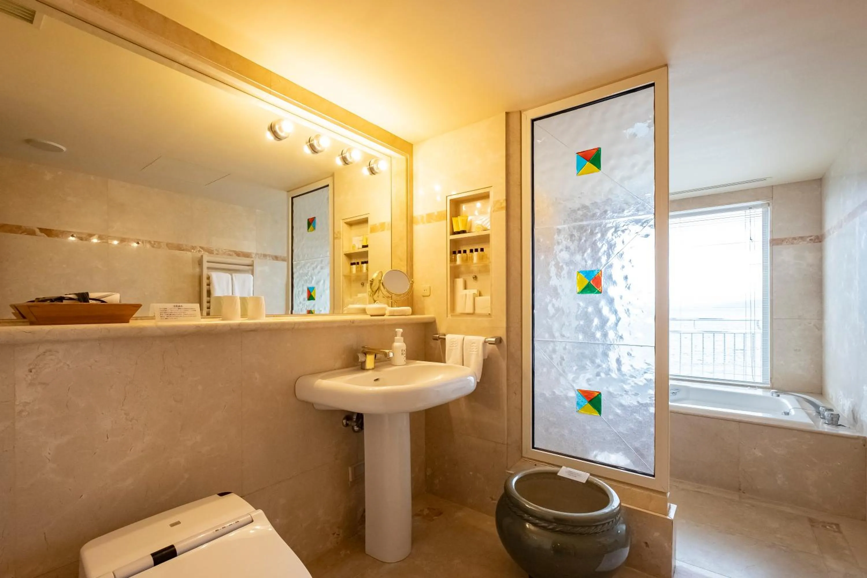 Shower in Awashima Hotel