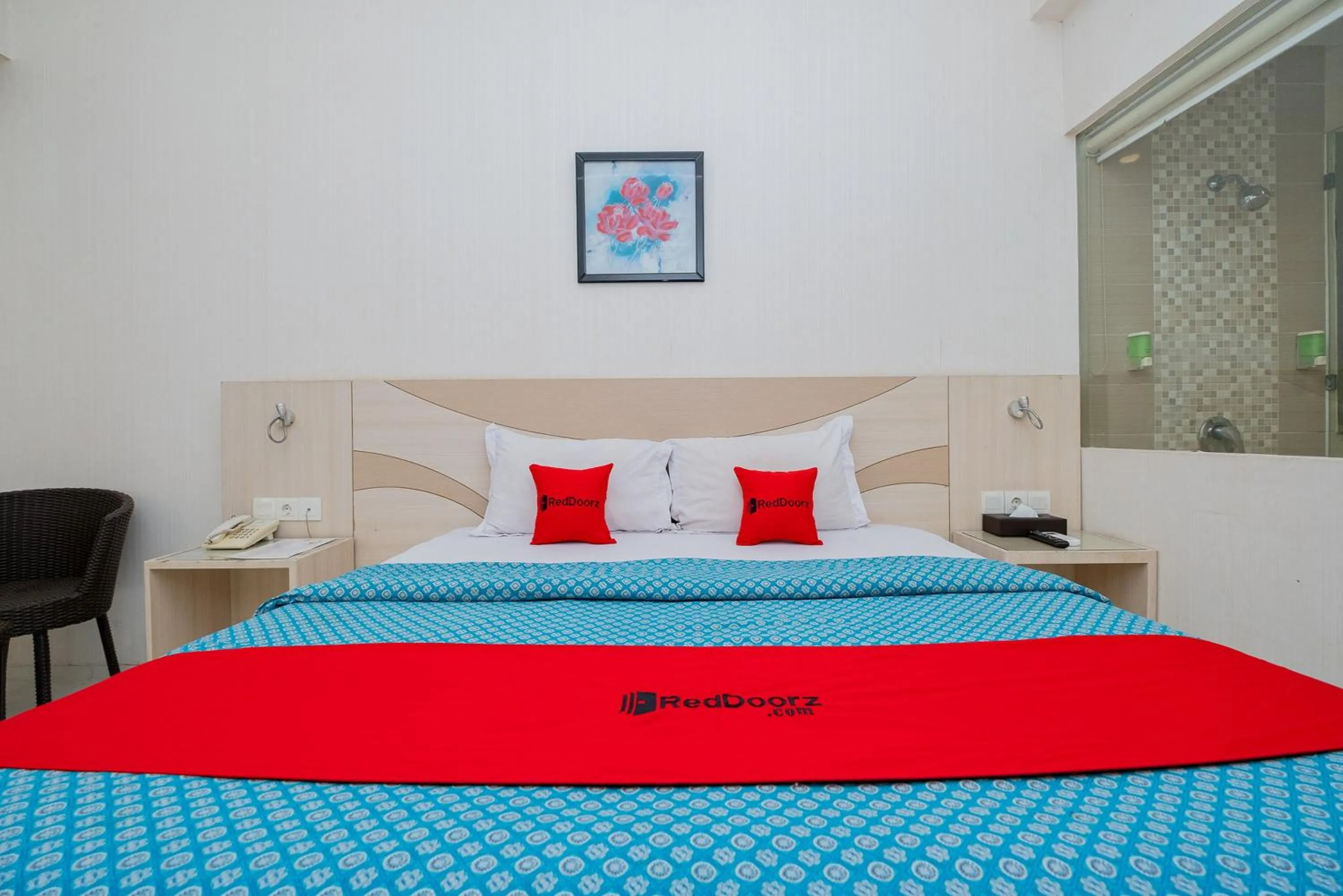 Bed in RedDoorz Premium @ Jalan Veteran Bojonegoro