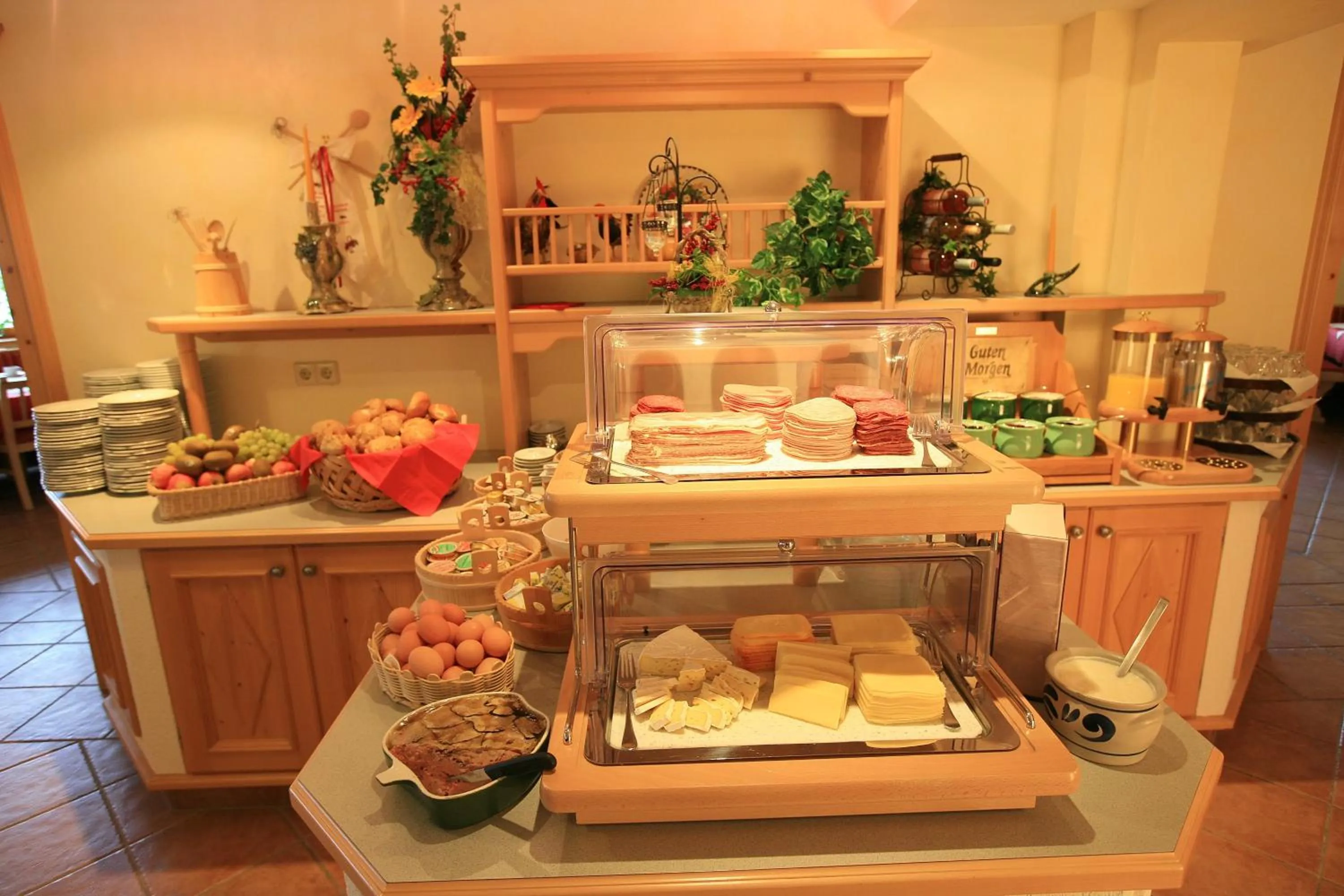 Buffet breakfast in Hotel Moser