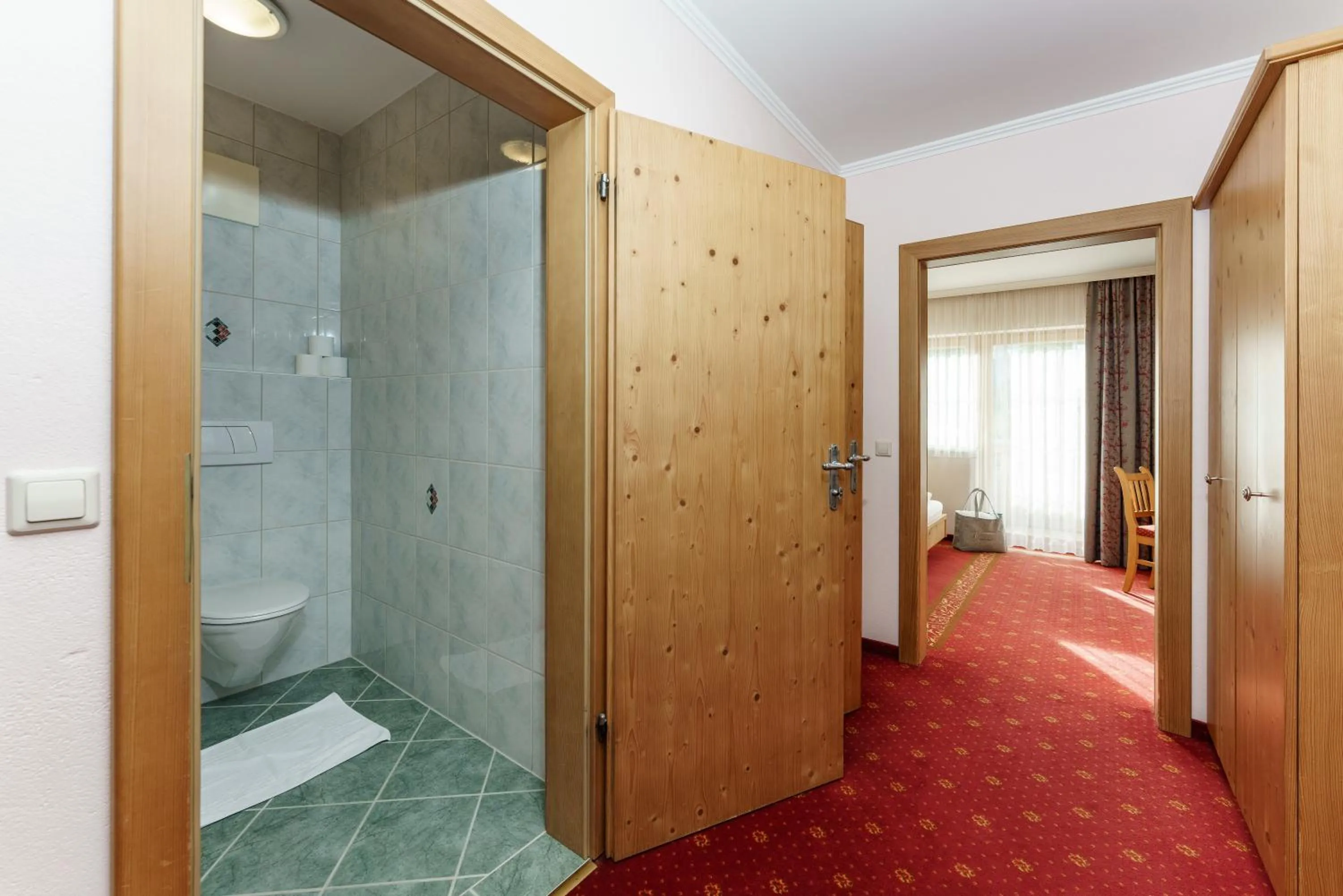 Toilet in Hotel Moser