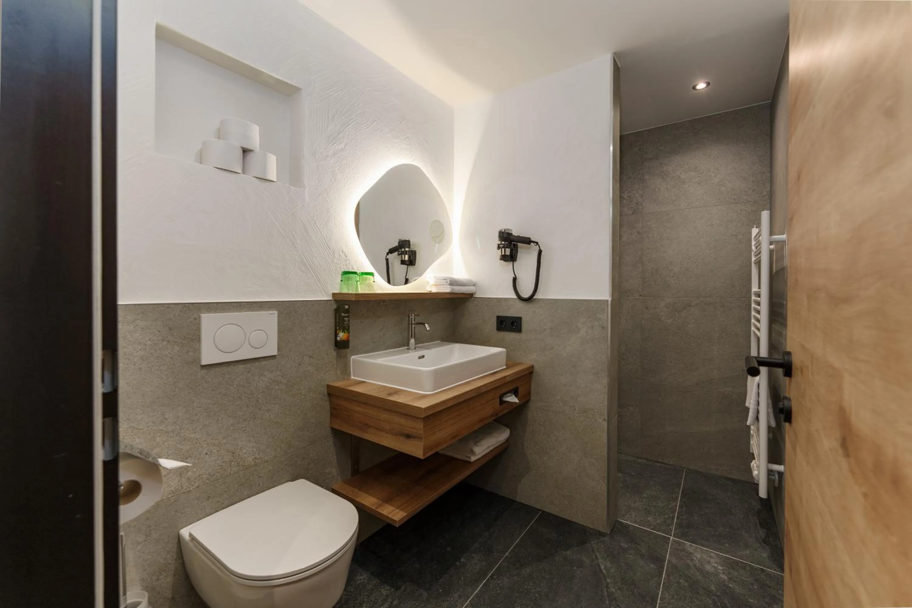 Bathroom in Hotel Moser