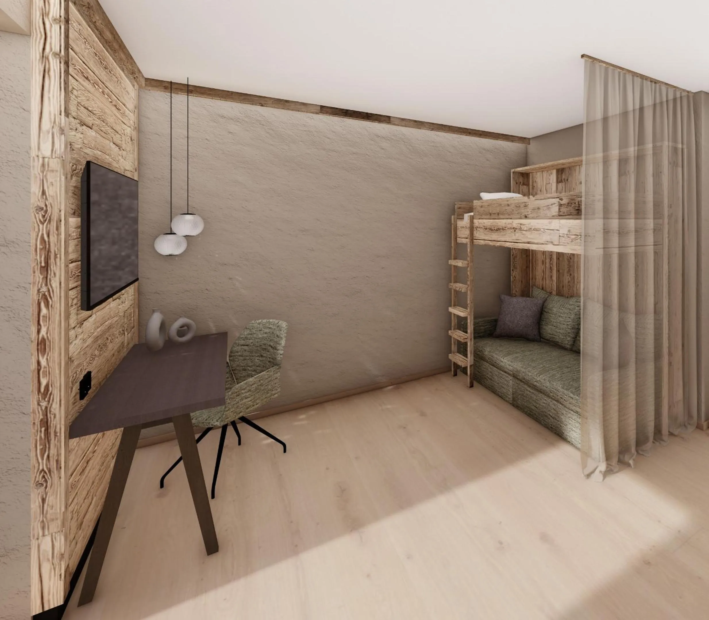 TV and multimedia, Bed in Hotel Moser