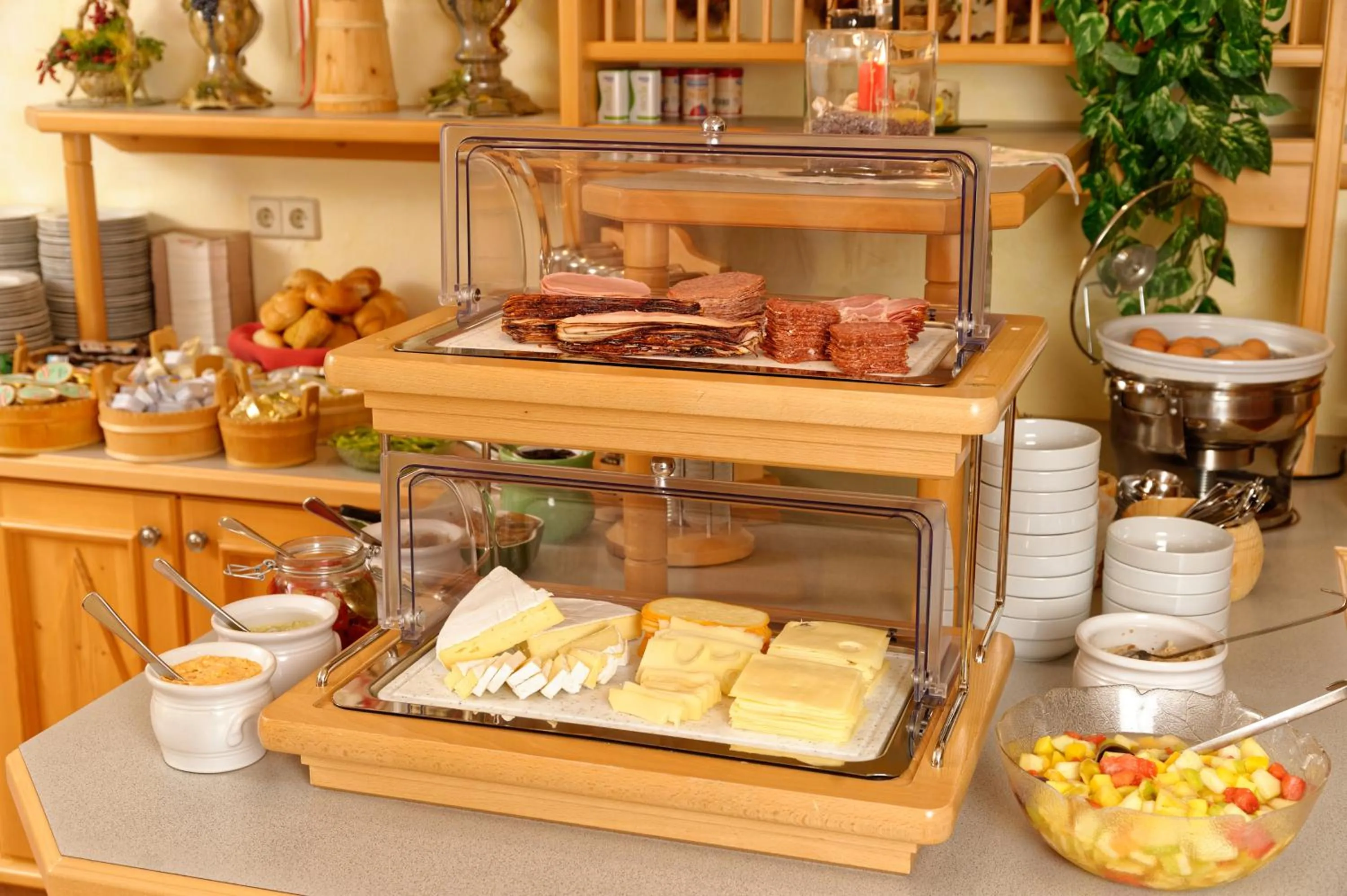 Buffet breakfast in Hotel Moser