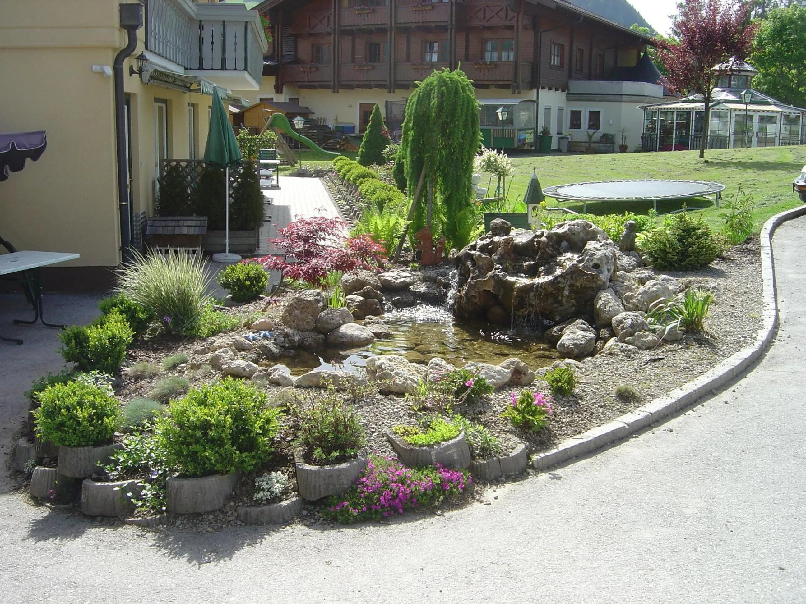 Garden in Hotel Moser