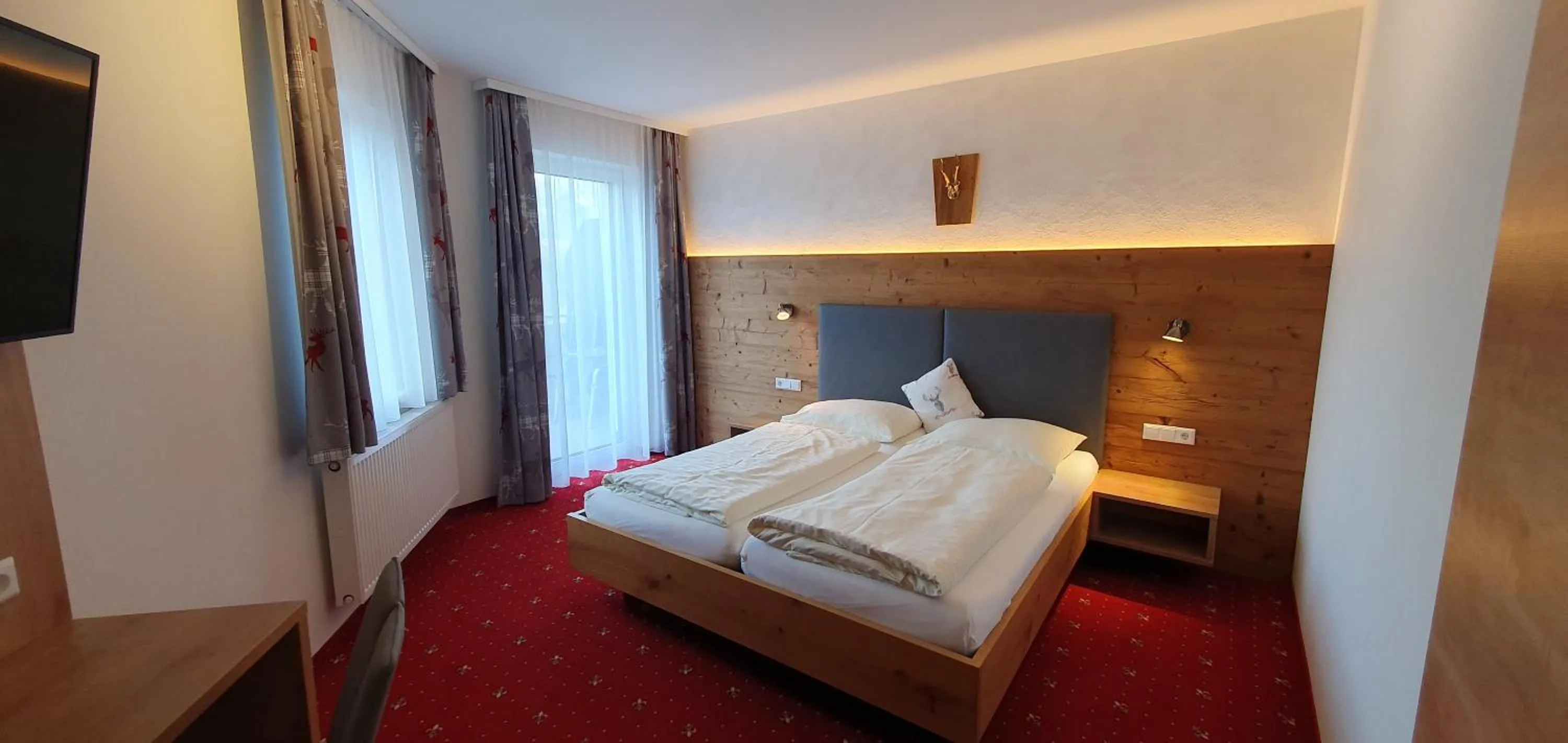 Bedroom, Bed in Hotel Moser