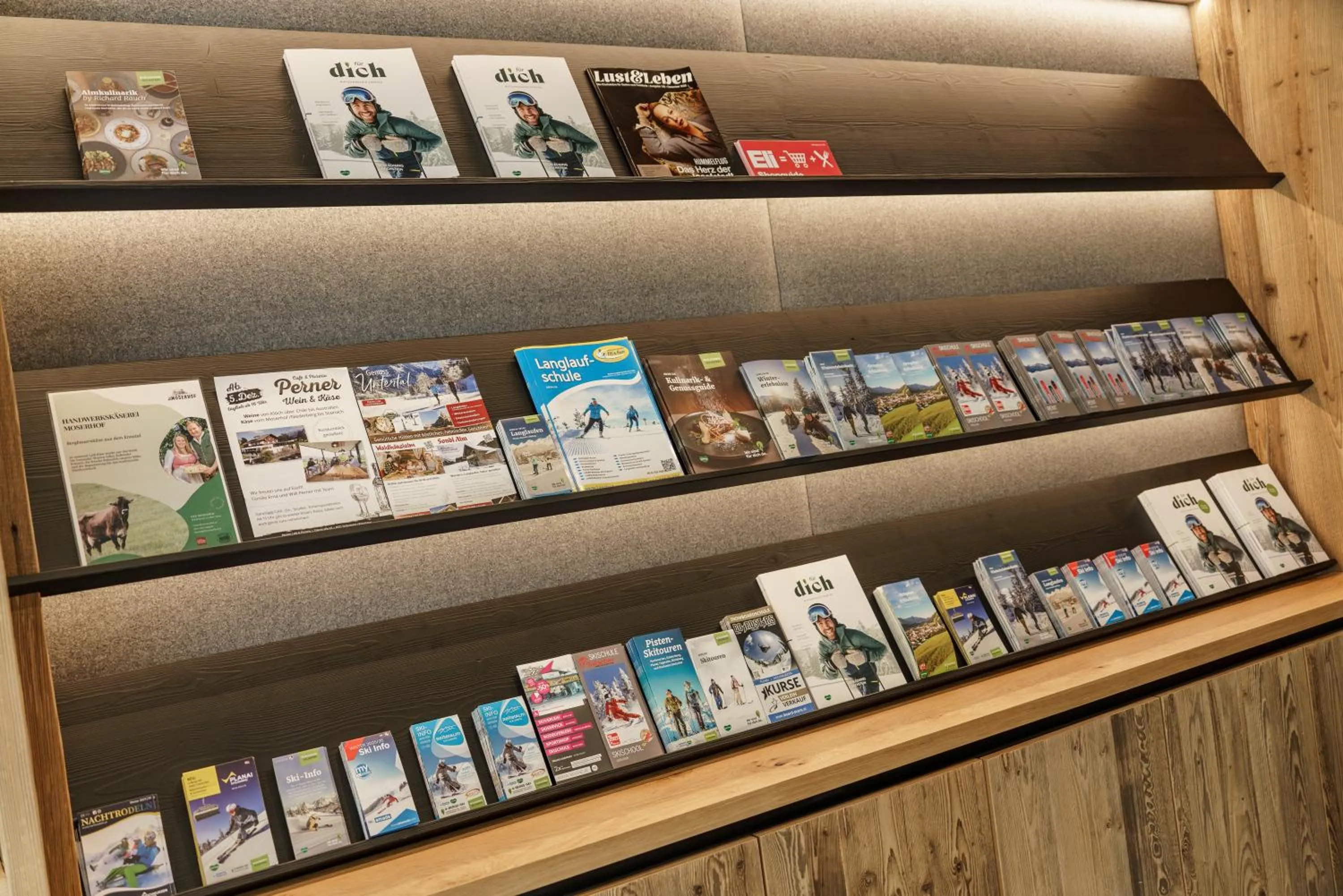 Lobby or reception in Hotel Moser