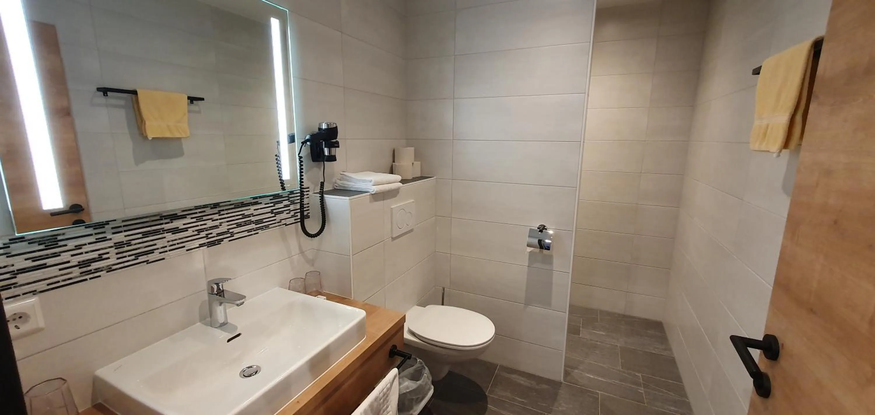 Bathroom in Hotel Moser